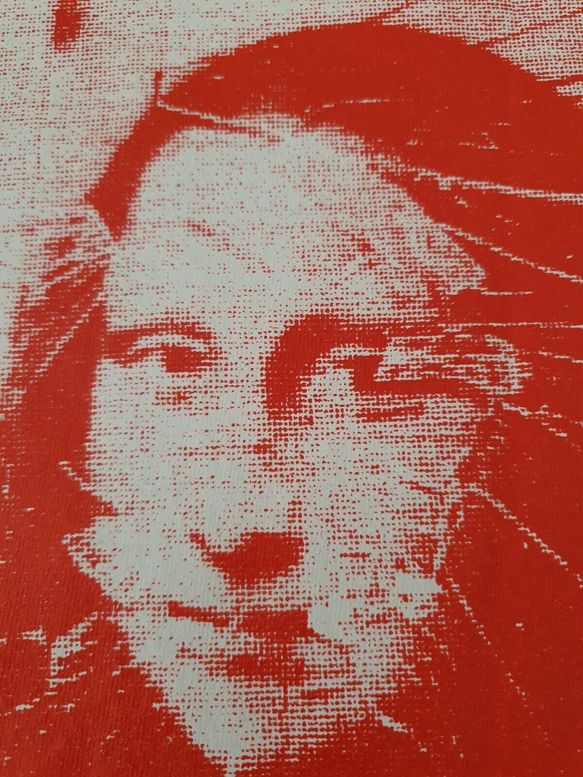 SS18 Supreme Mona Lisa tee M medium heather grey T-shirt