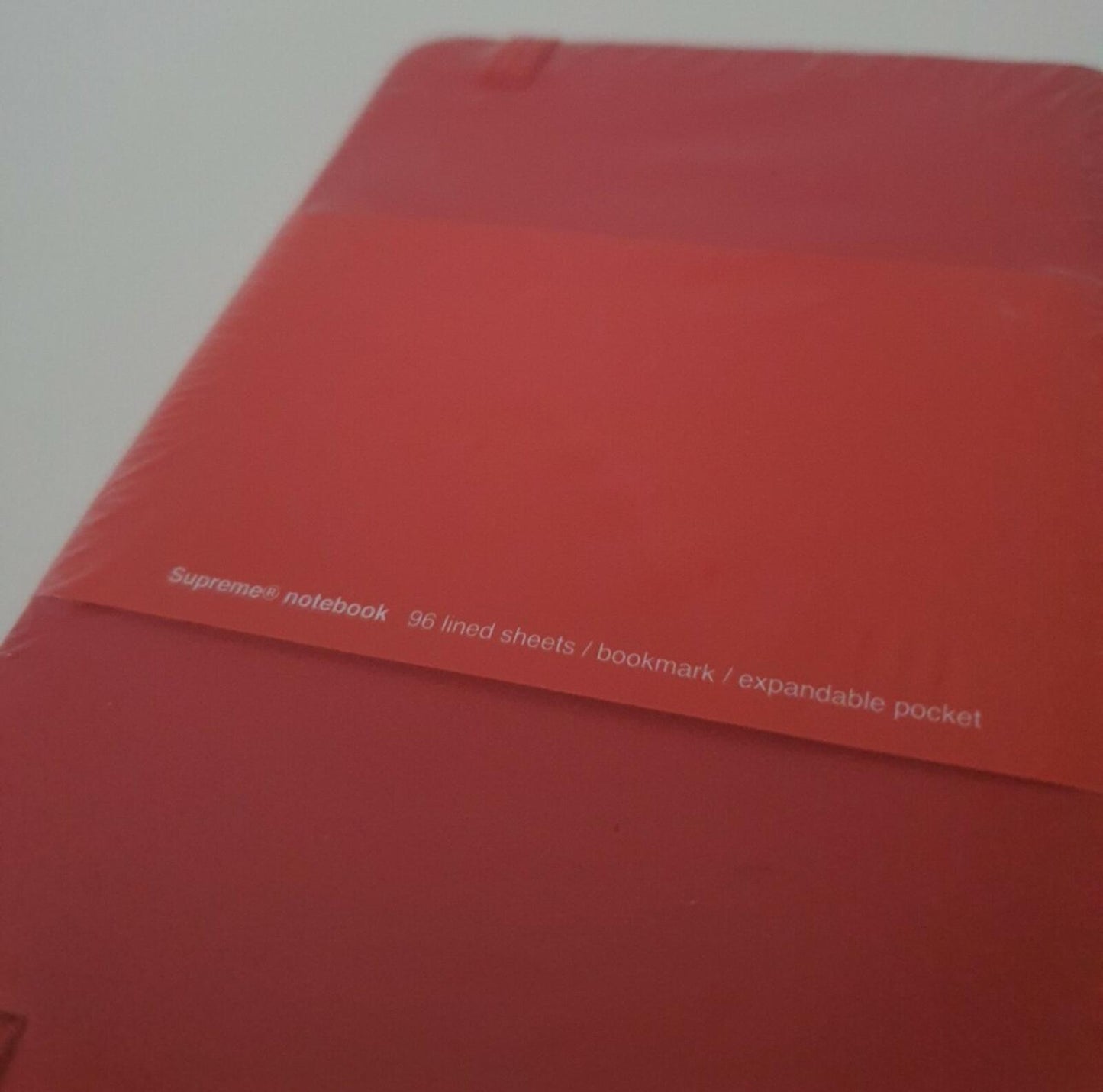 SS10 Supreme red notebook note pad book diaries A6 Very rare new / unopened