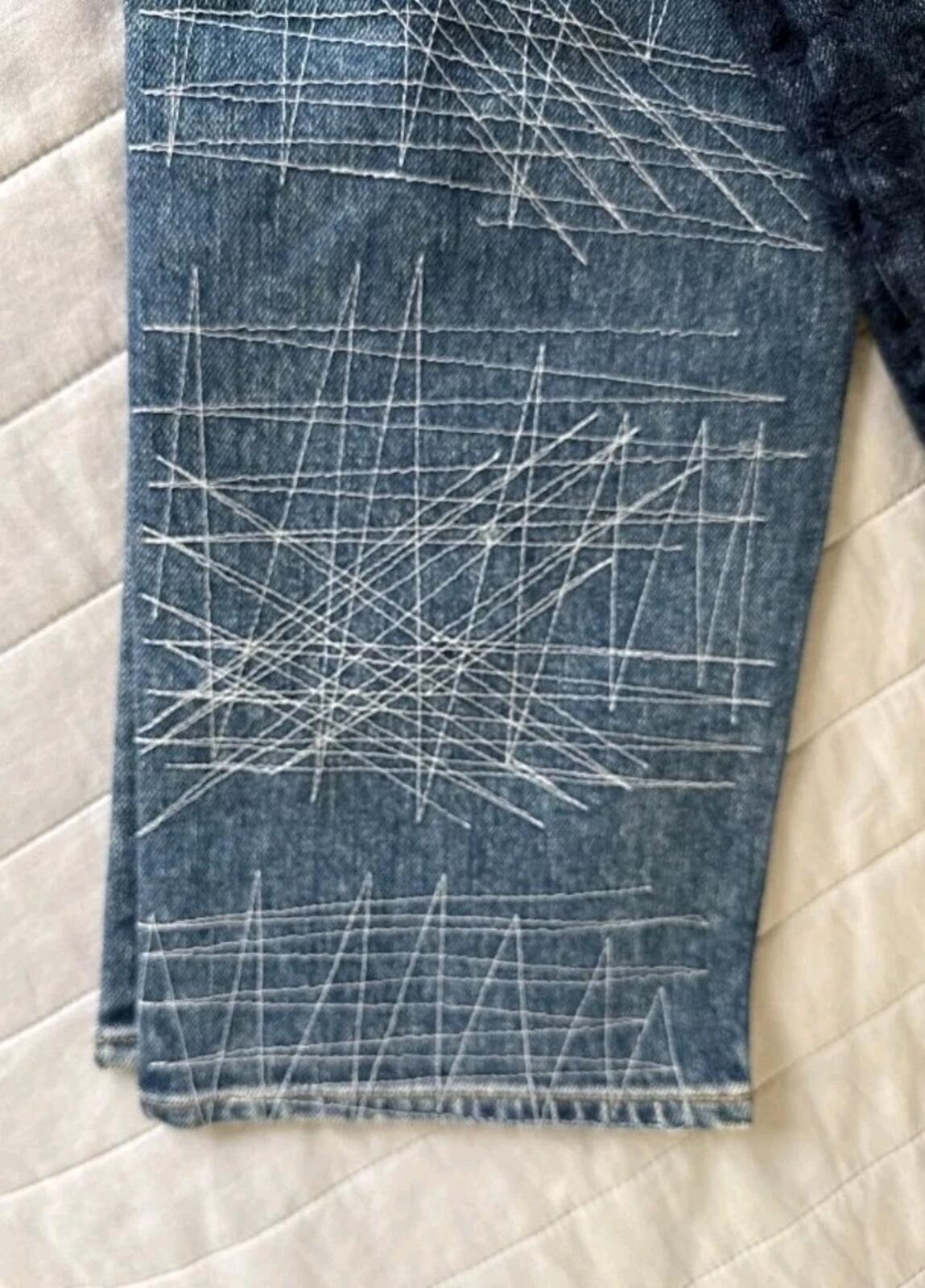 LEVIS Made & Crafted 511 Jeans Slim Cortado Dark Wash Size W34 L32