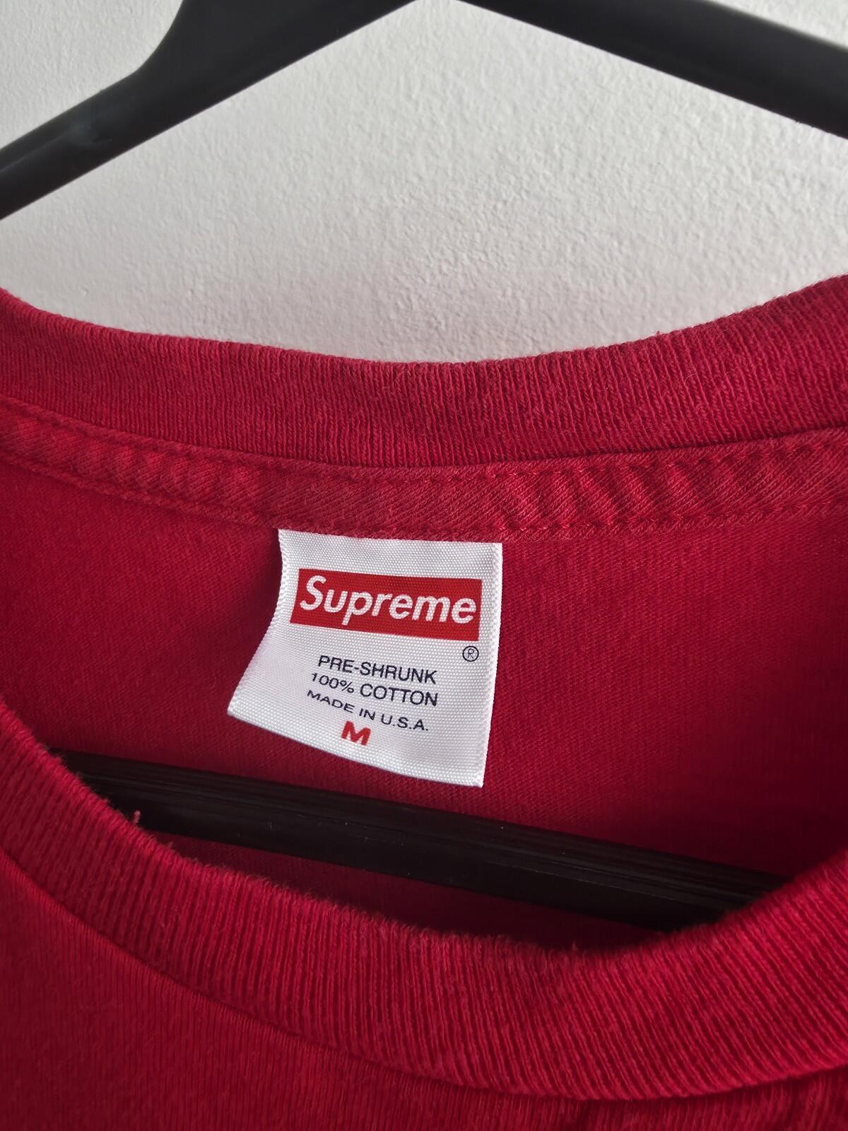 FW17 Supreme x Scarface Split Tee Red Size M