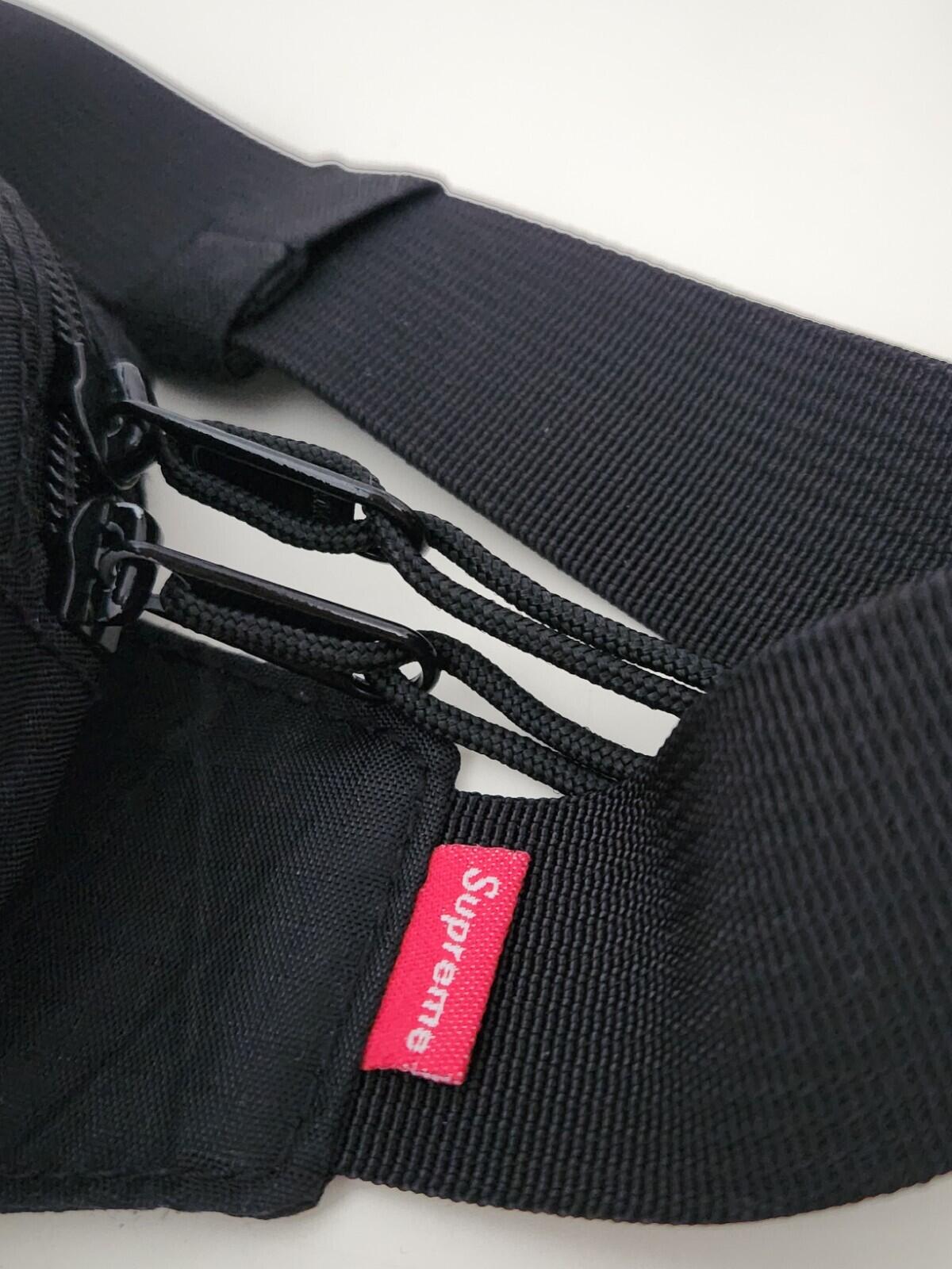 FW18 Supreme Hüft-Schultertasche Wasser- und abriebfest Schwarz 1x benutzt