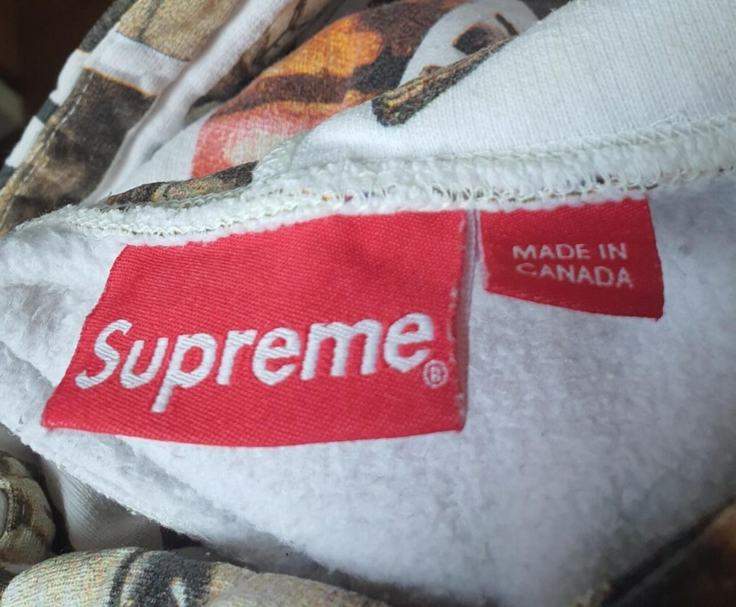 SS17 Supreme Thrills Hooded Sweatshirt White Size M