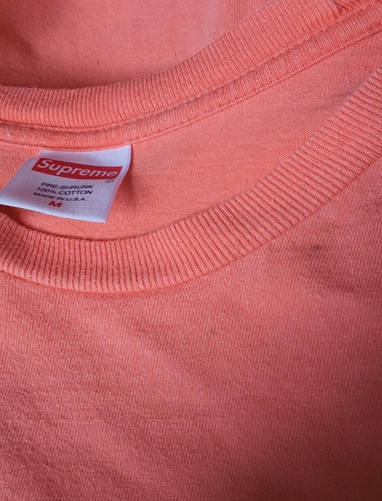 SS19 Supreme Fronts tee orange T-shirt golden grills size M medium