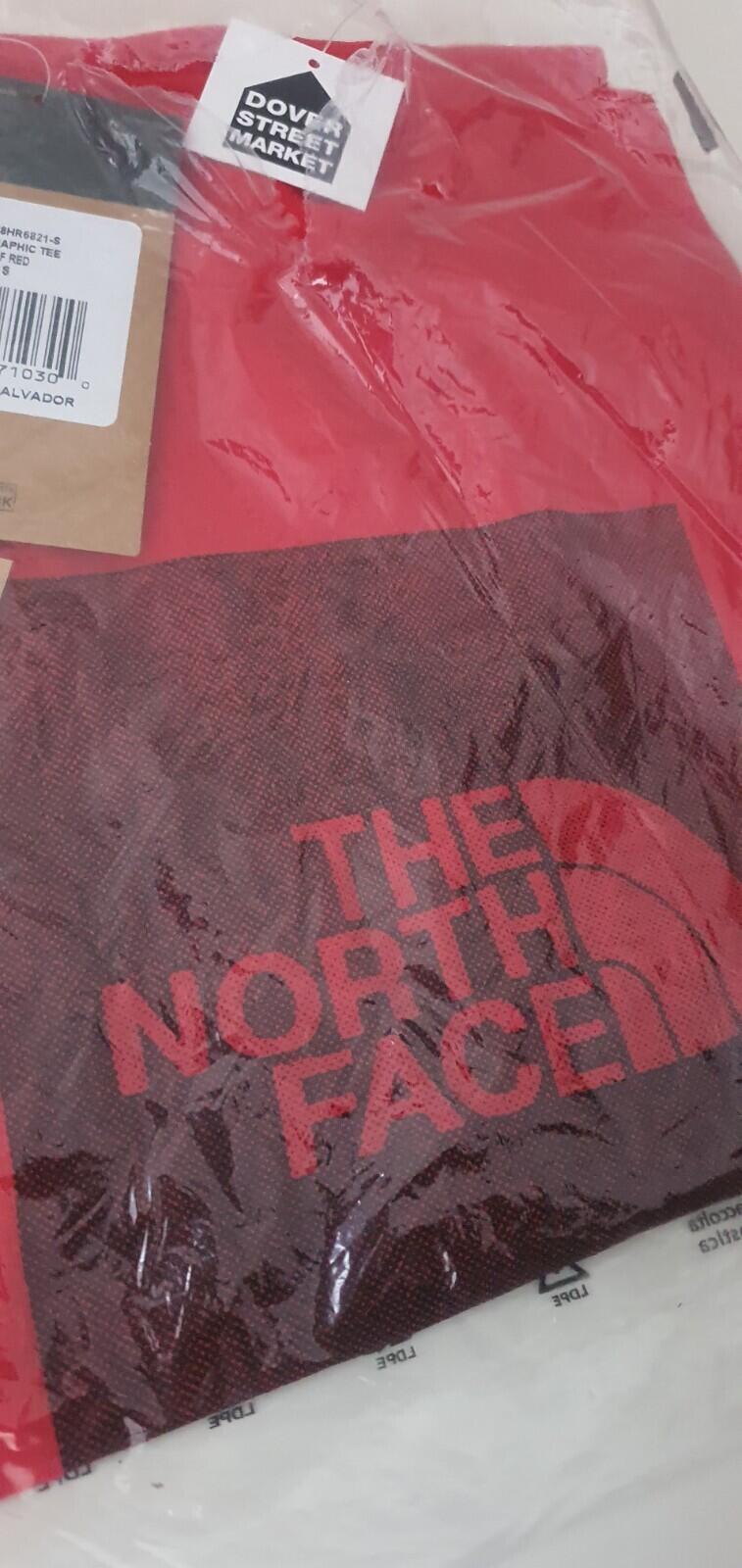 SS24 Supreme x The North Face camiseta de manga corta talla S pequeña roja