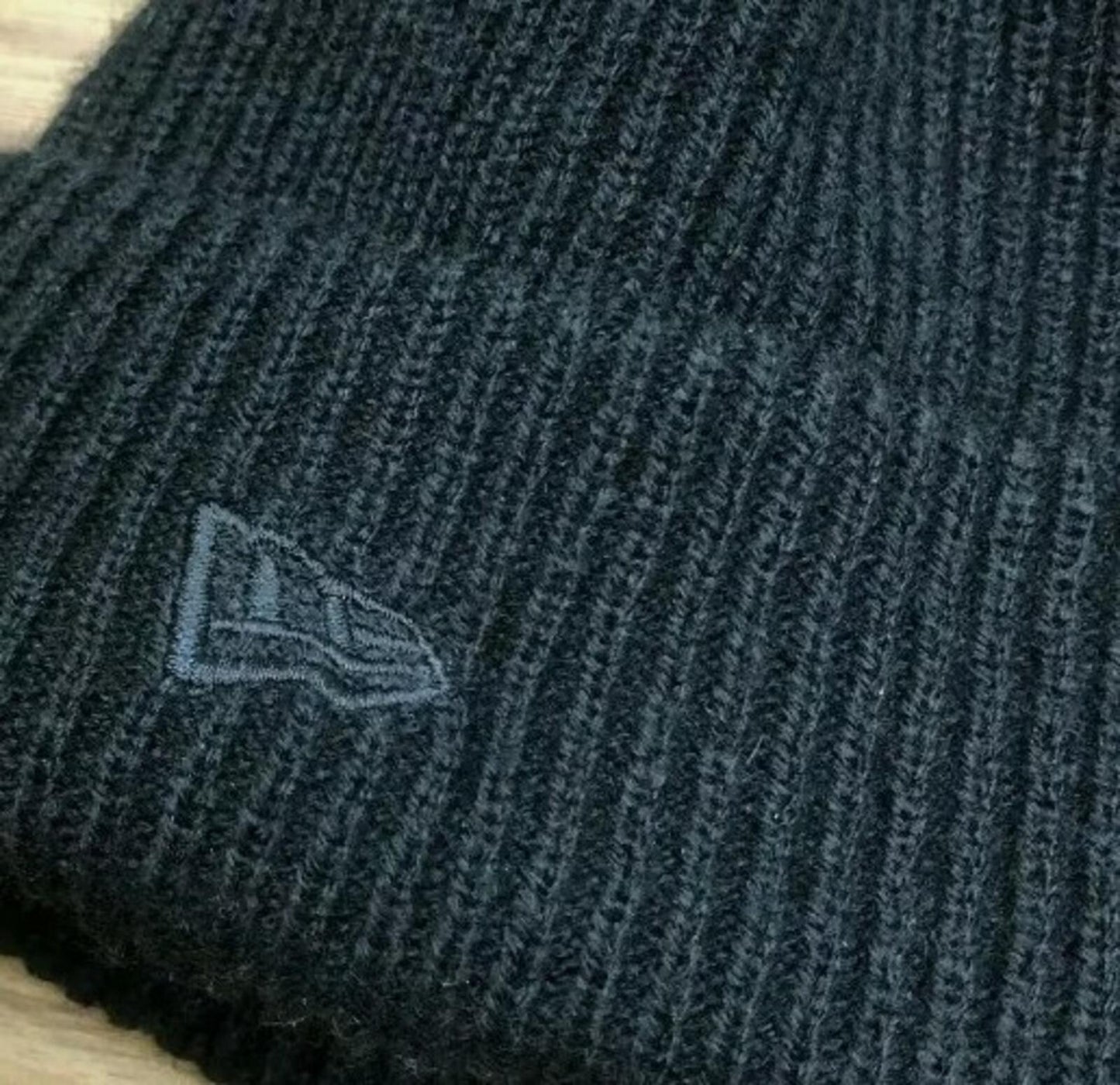 FW13 Supreme New Era schwarze Beanie Small Box Logo Sehr seltene Mütze