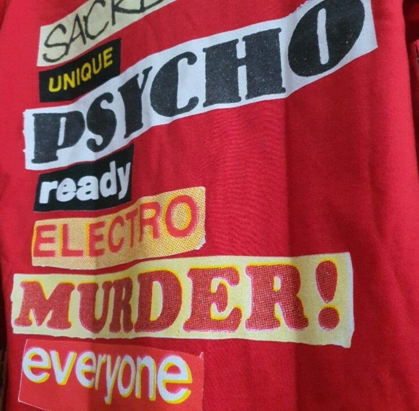 SS20 Supreme Sacred Unique L/S Tee Red Size M
