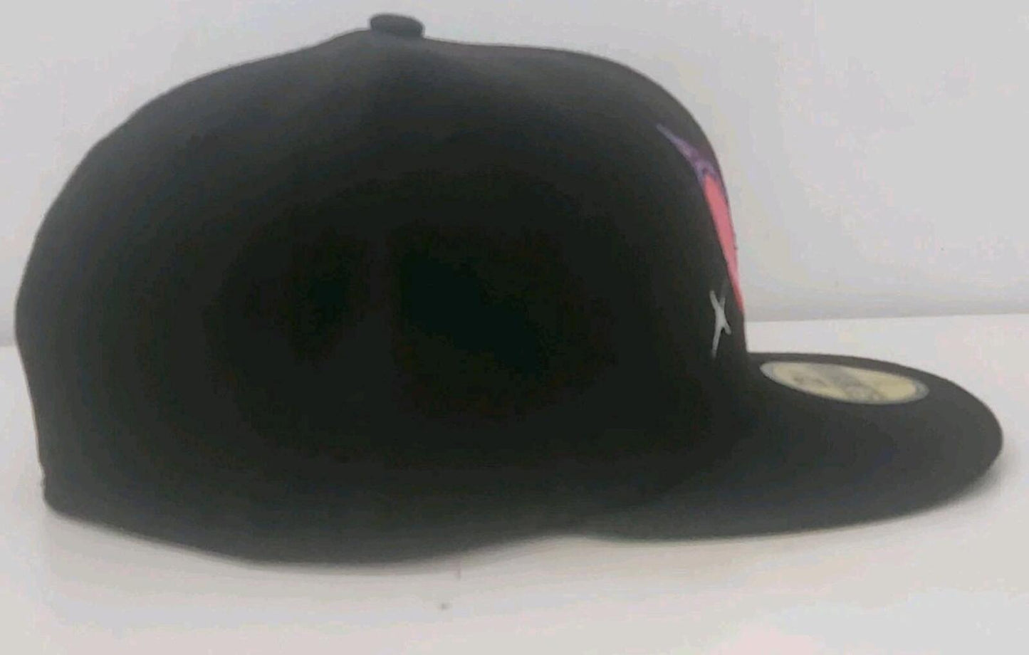 FW21 Supreme Eyes New Era Hat 7 1/2 Black Cap Embroidered Artwork By AOI