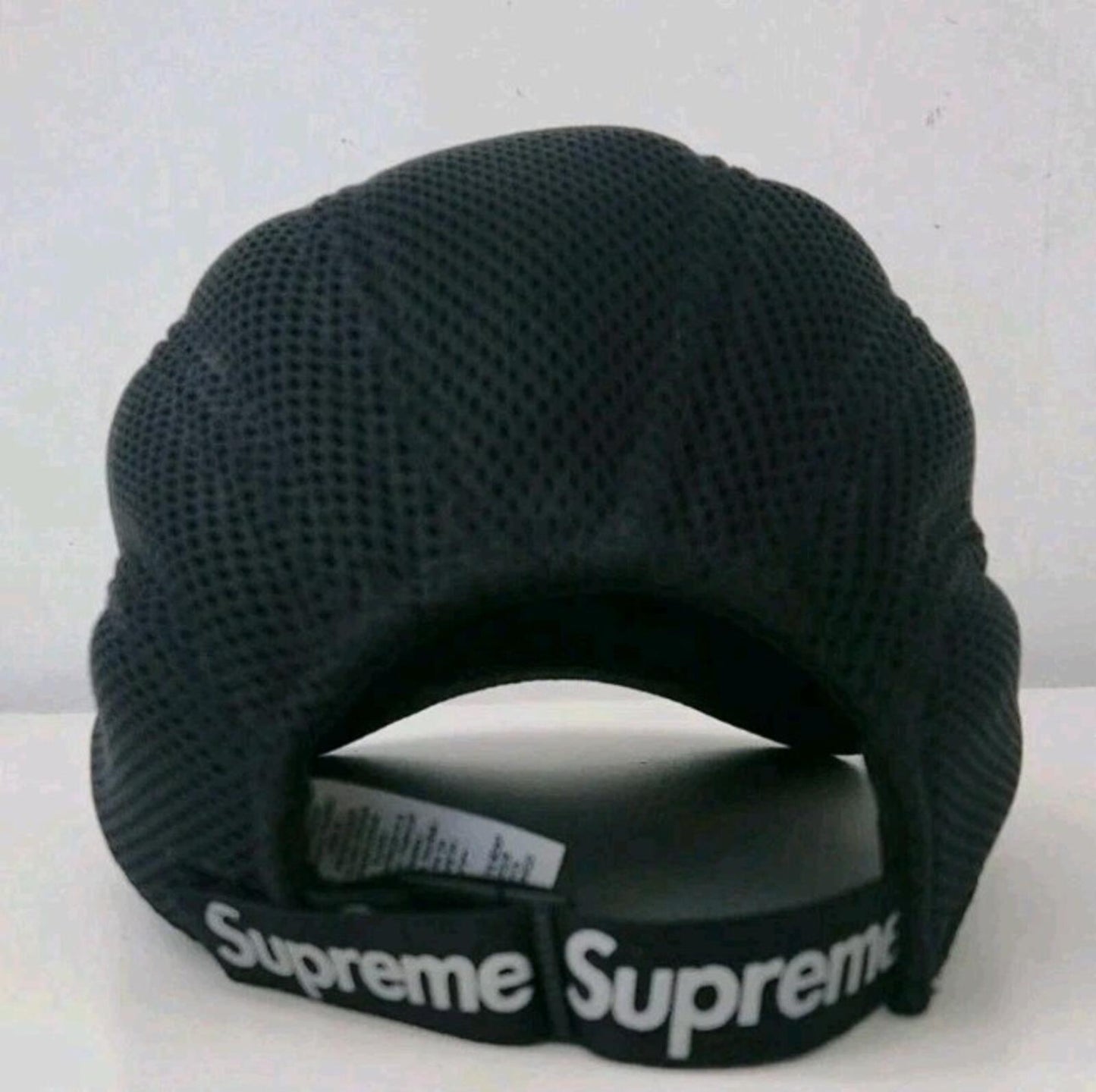 Gorra de running SS22 Supreme x Nike Shox negra Dri-FIT
