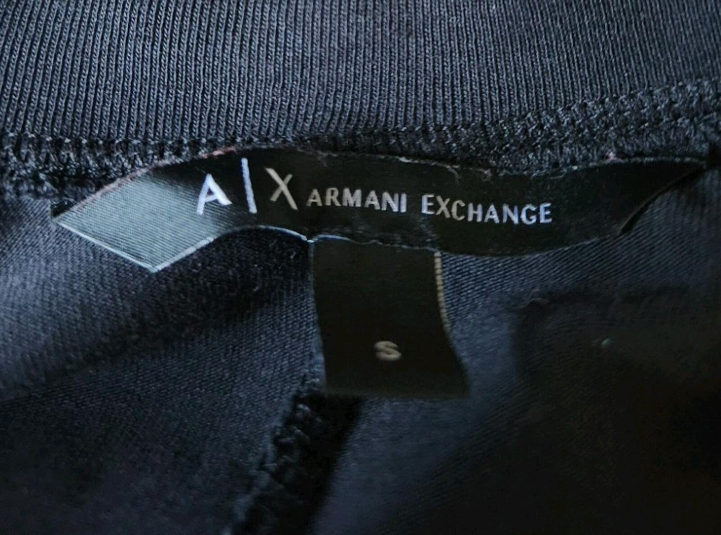 ARMANI EXCHANGE Slim Kleid Verkaufspreis 75 £ Größe Eur 36 UK 8 US S Schwarz