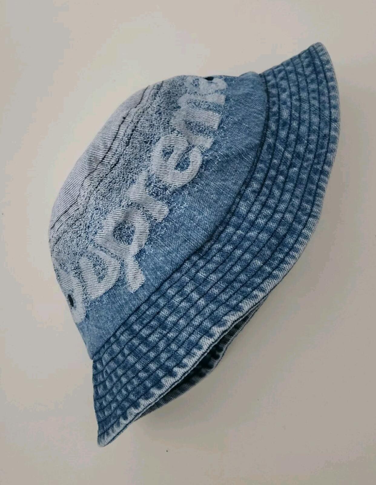 SS22 Supreme Fade Jacquard Denim Crusher Blue Size M / L