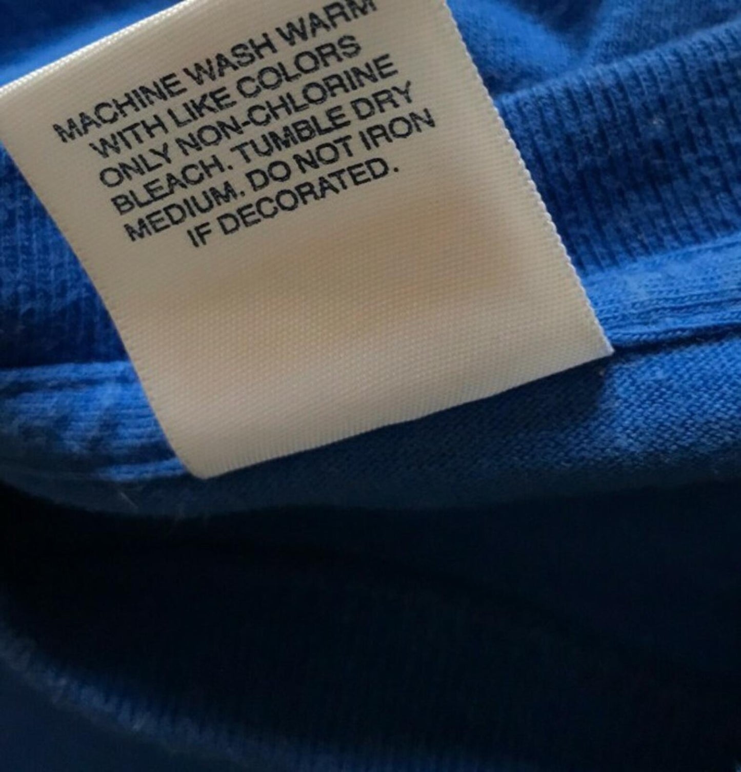 FW14 Supreme Stalion Langarm-T-Shirt Blau Größe XL