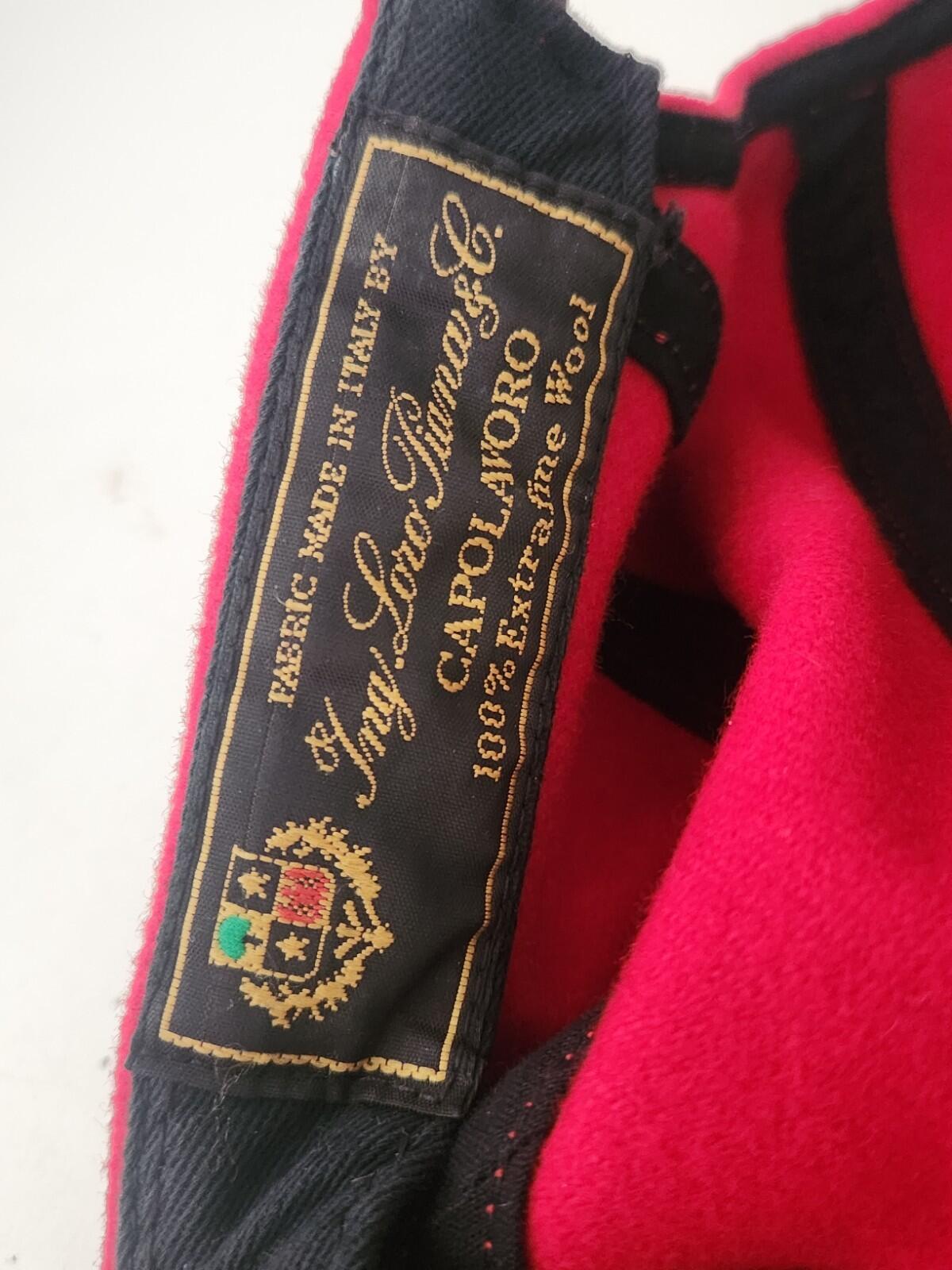 FW17 Supreme Loro Piana Wool Camp Cap Hut Rot Meisterwerk