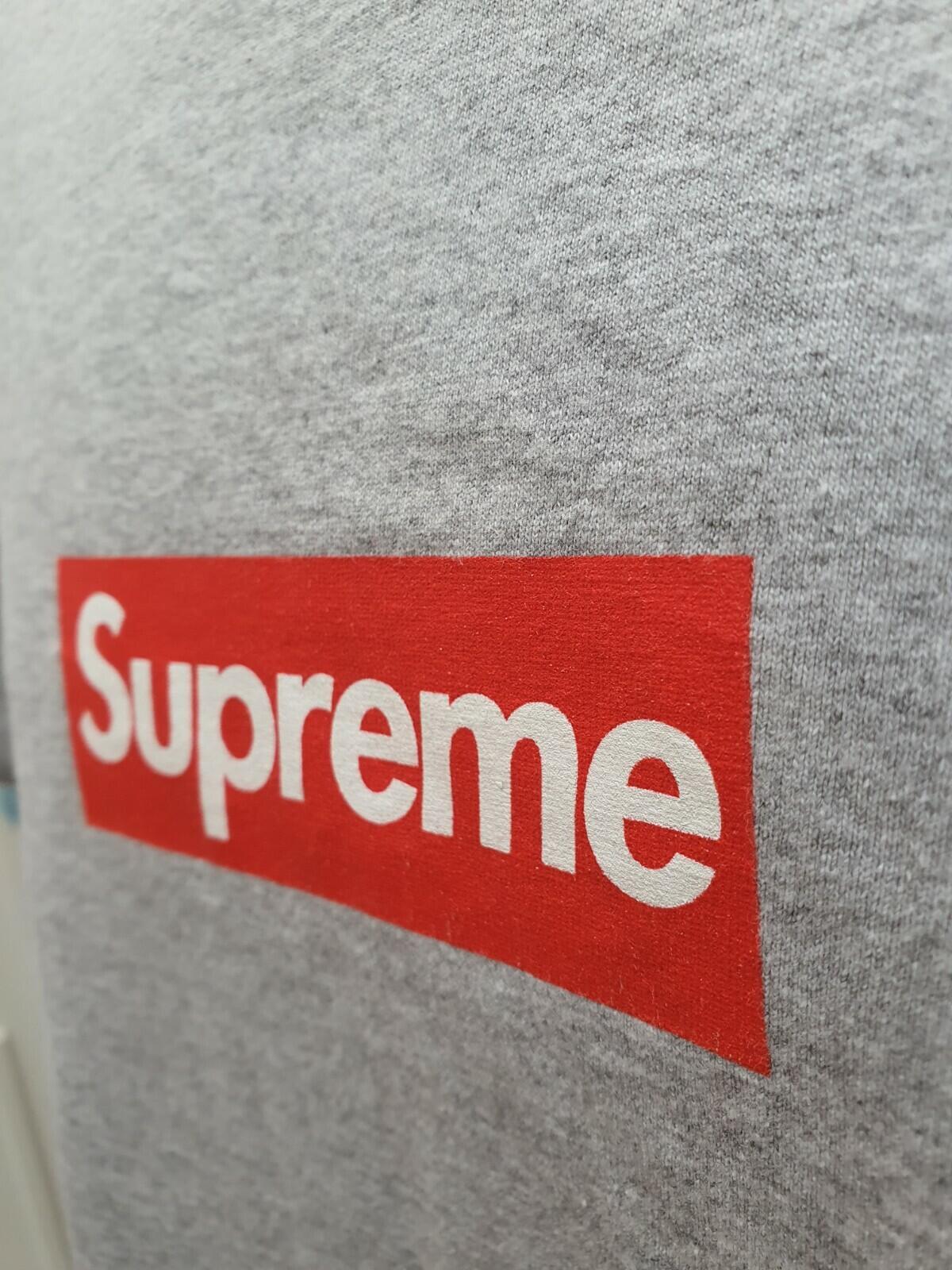 SS14 Supreme 20th Anniversary Box Logo T-Shirt Heather Grey T-Shirt M Medium Selten