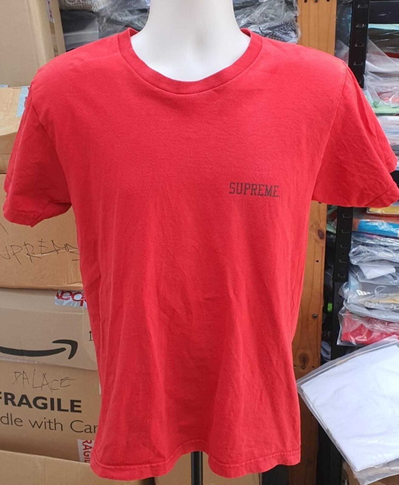 FW15 Supreme E.T Tee Red Size M