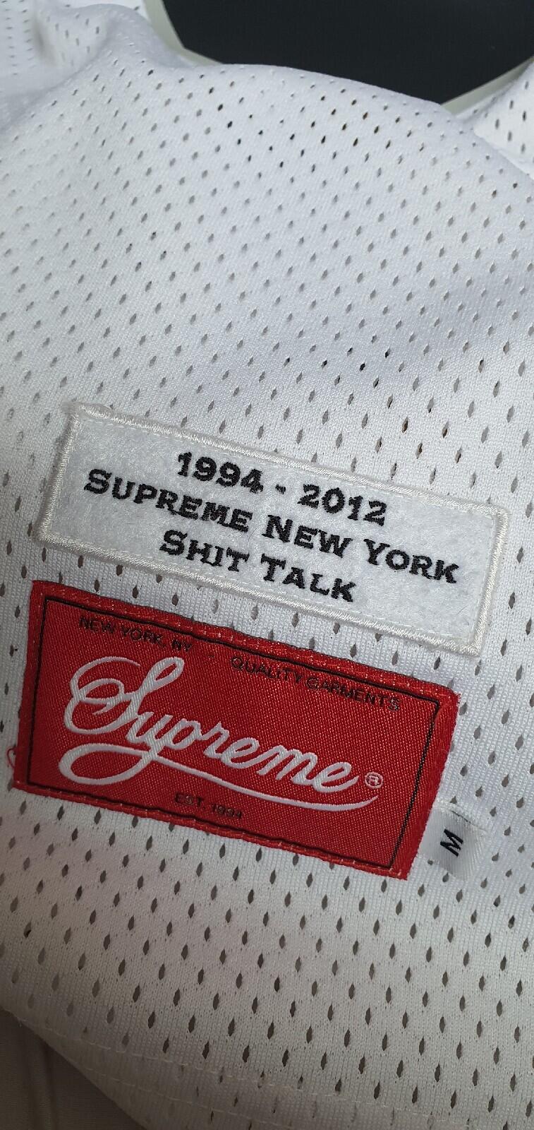 FW12 Supreme Bengals football jersey 56 Top white M medium