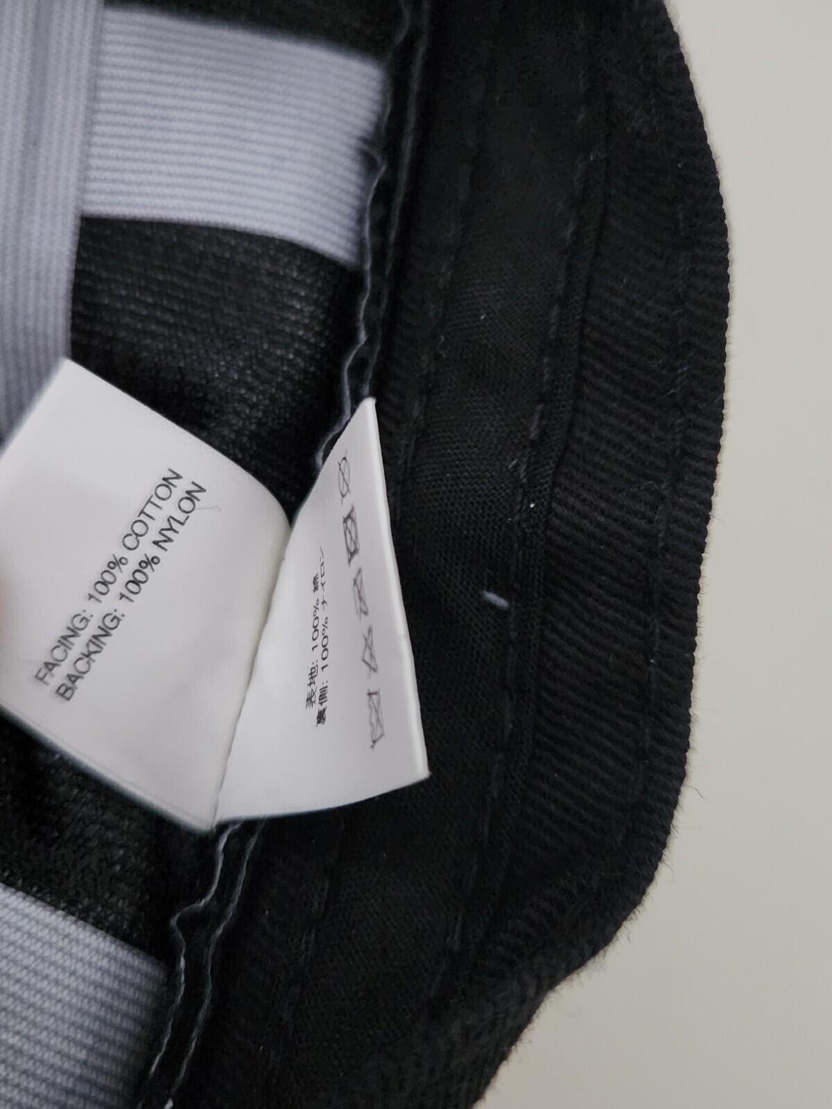 SS19 Supreme South2 West8 sombrero jungla Talla M/L Negro gorro pescador Triturador Impermeable