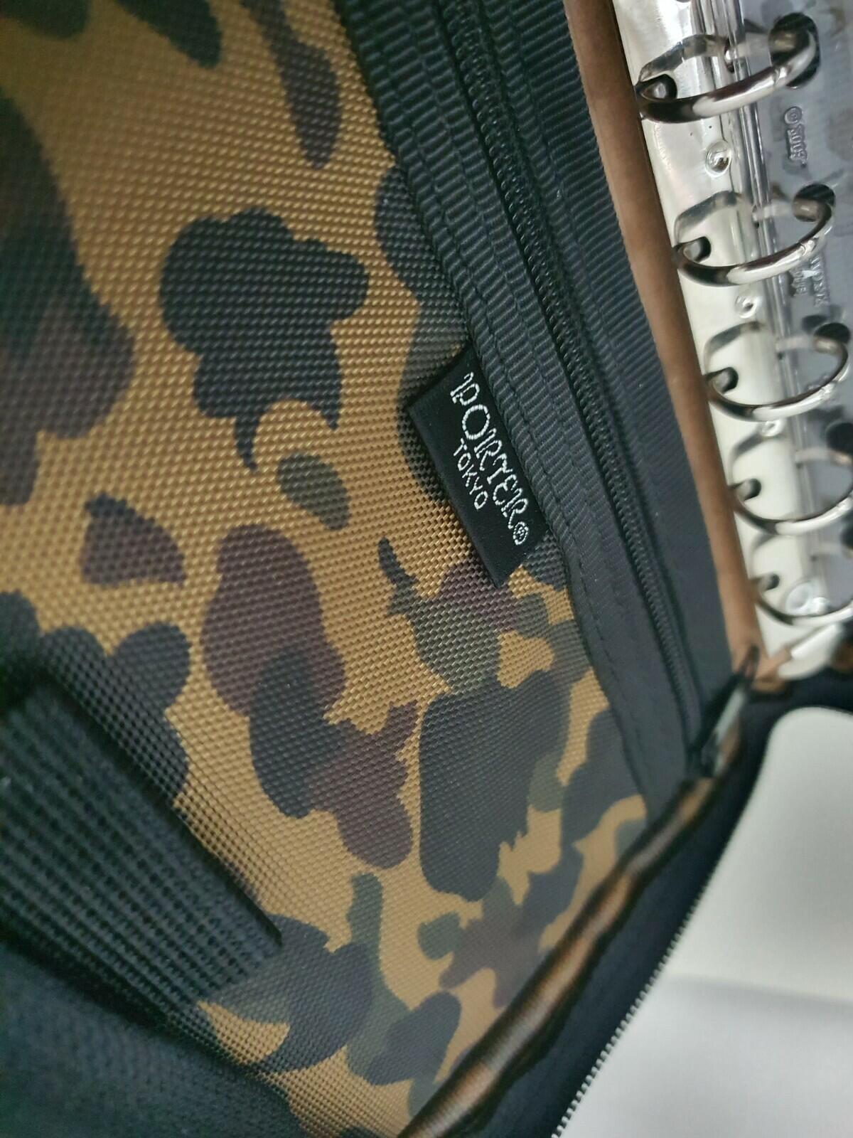 A Bathing Ape BAPE Porter Yoshida vintage Rare 2003 camo organizer wallet
