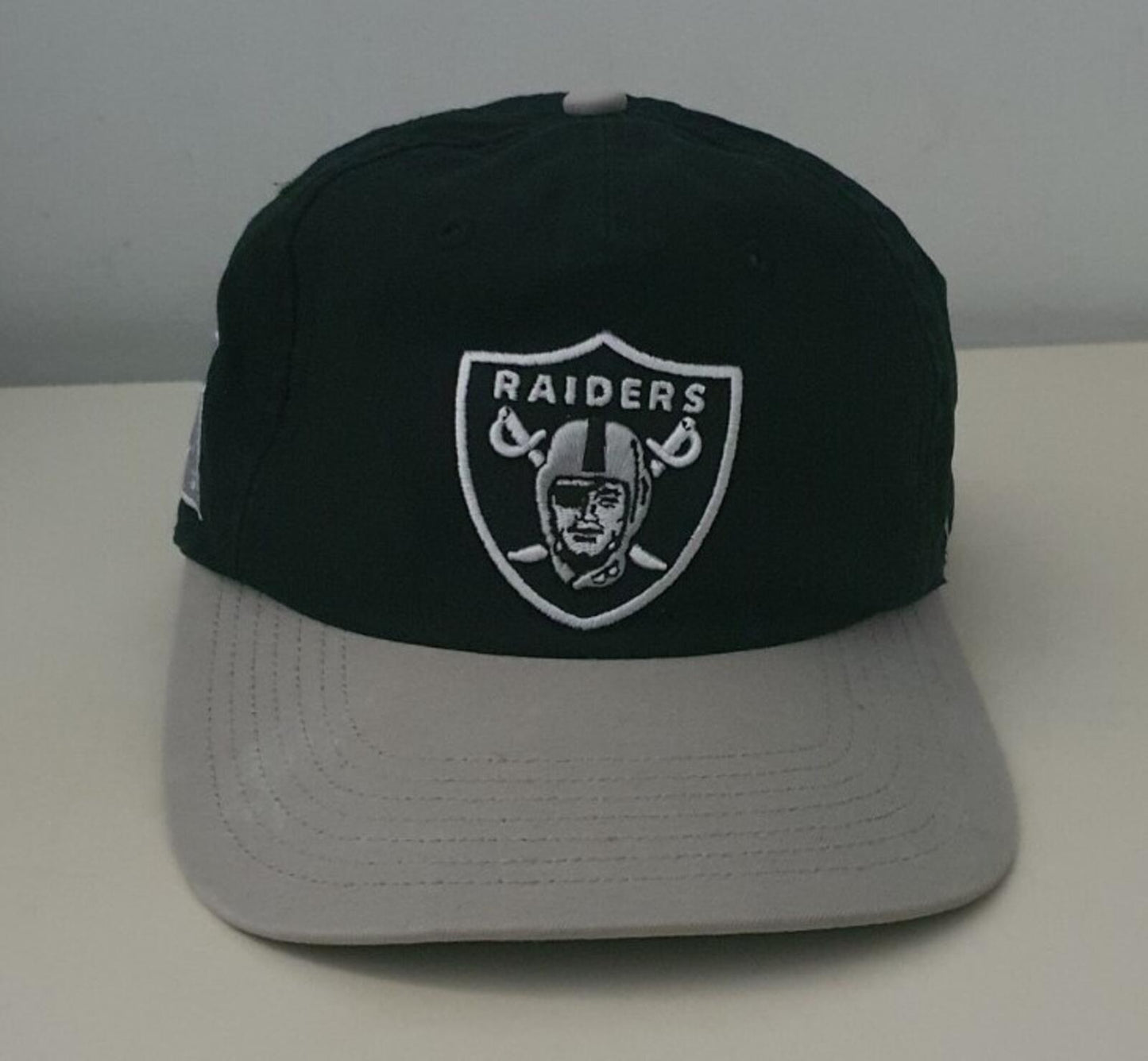 SS19 Supreme x NFL x Raiders X 47' 5-panel black cap hat