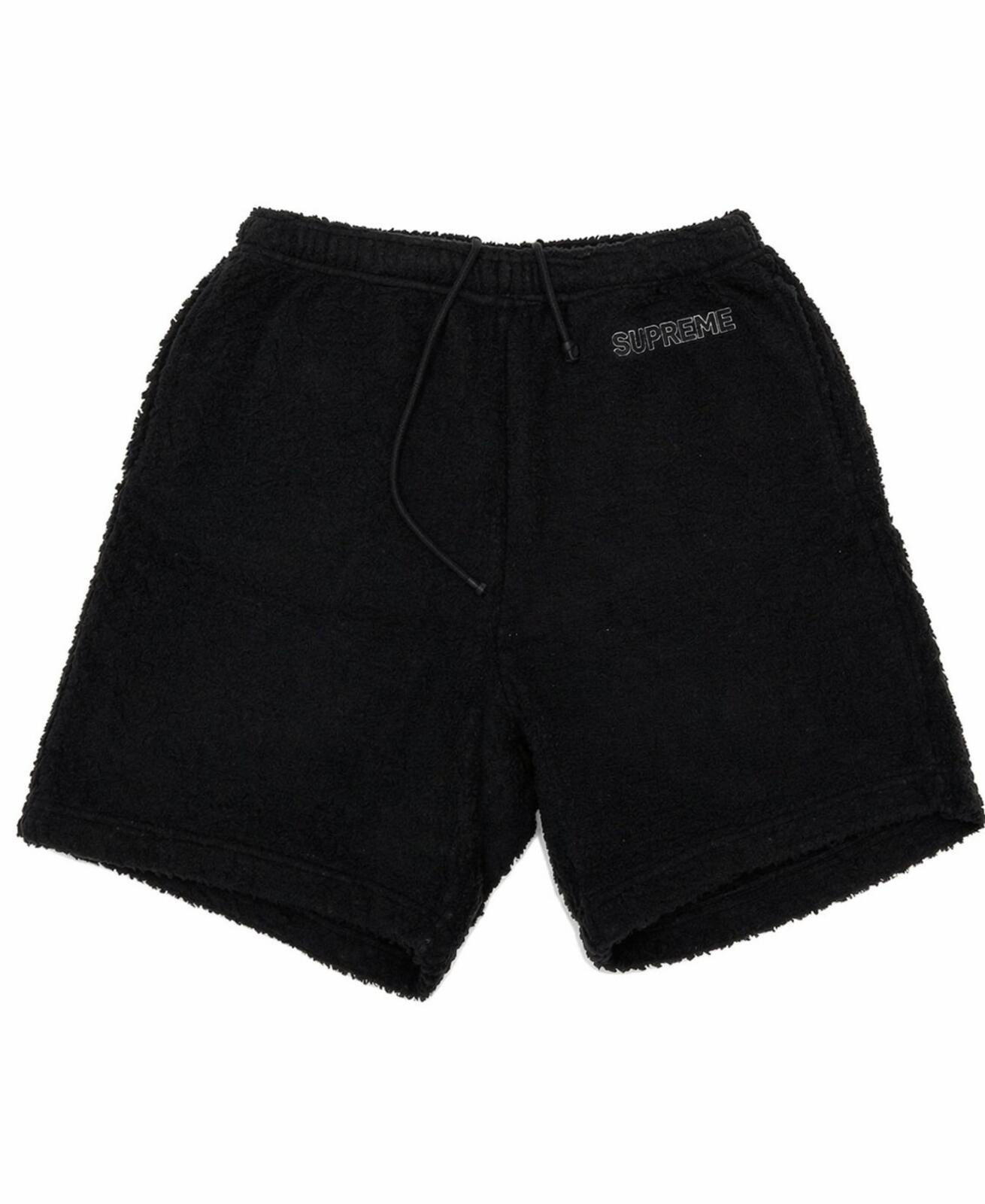 SS17 Supreme Terry Short Sweatshort Black Size S