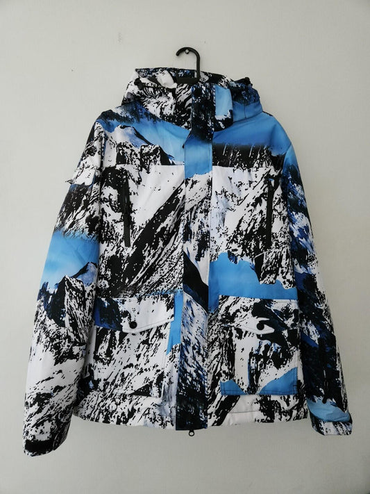 RIVYELLE Chaqueta de esquí de invierno para hombre y mujer, talla L Grande / M Mediana