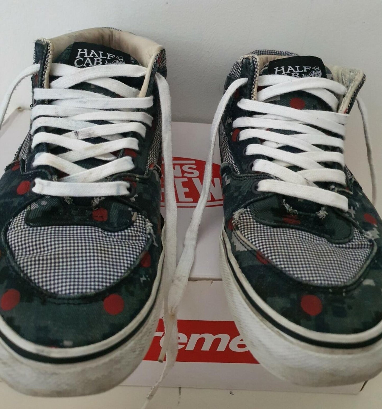 SS13 Supreme Vans x CDG Shirt Half Cab Pro US 9 UK 8 EUR 42 digi camo Trainers