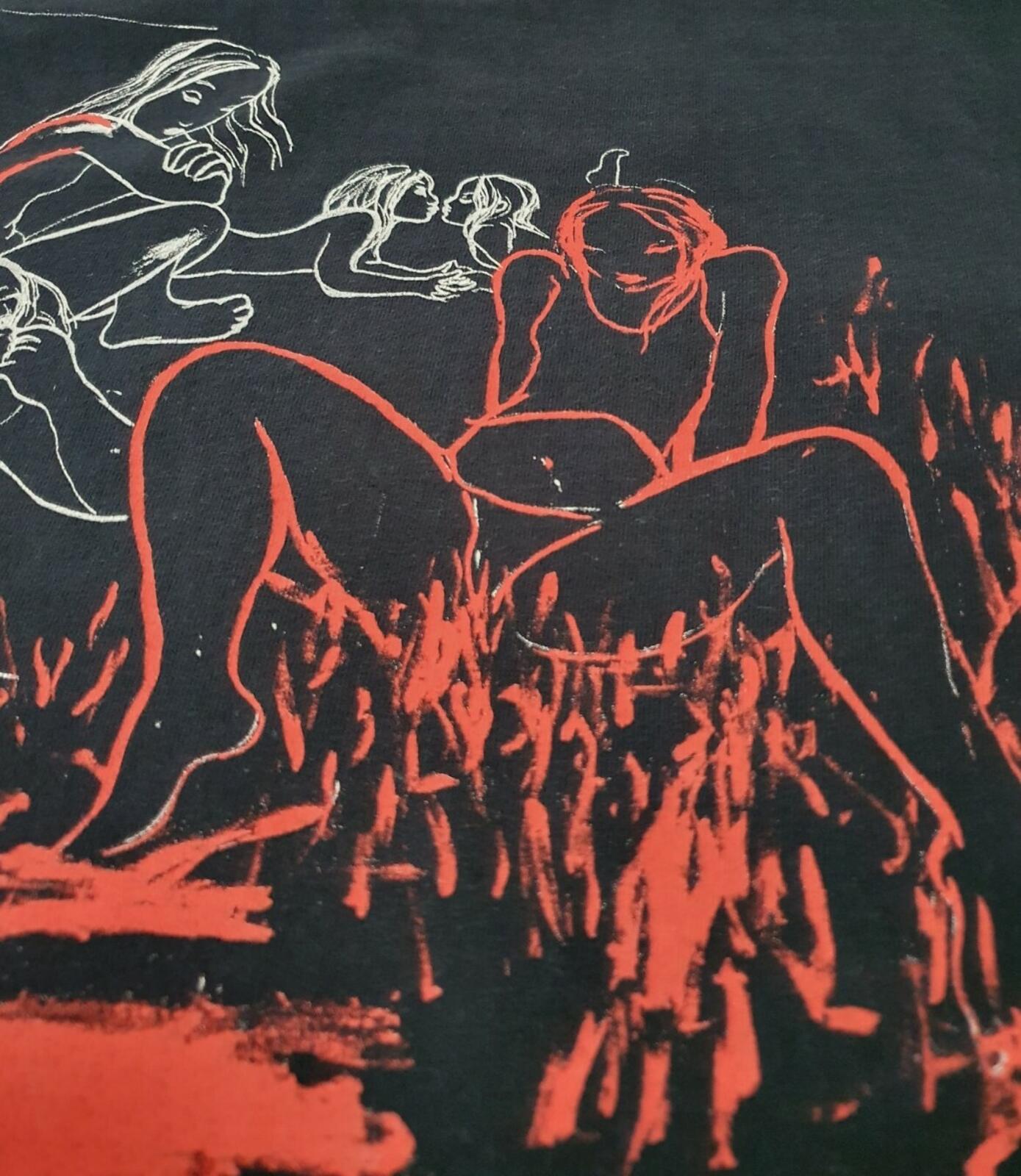 FW19 Supreme Heroines Tee Navy Size L