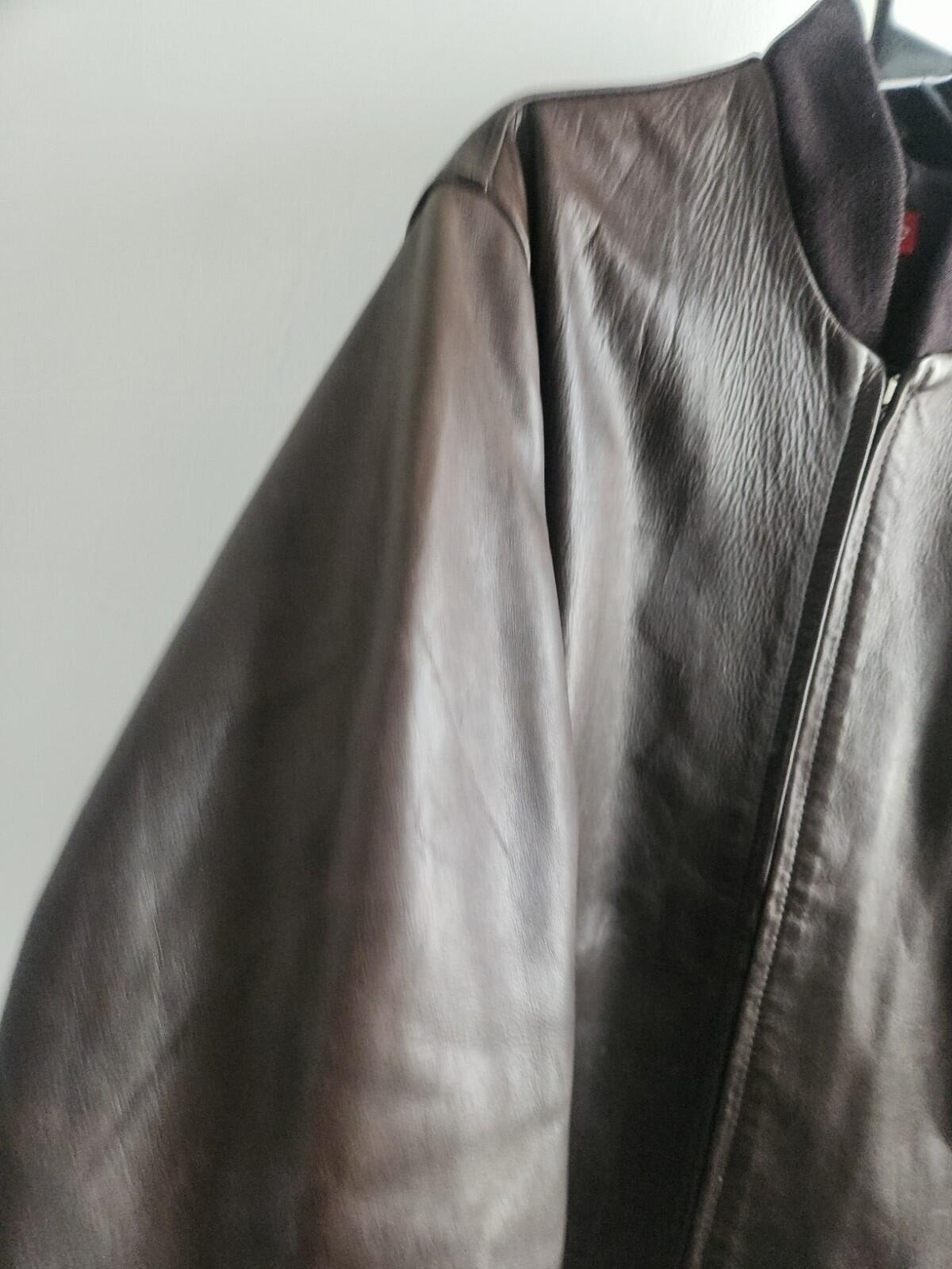 Supreme Vintage Mid-1990s Leather Jacket Schott USA Made Size L  Very Rare Grail