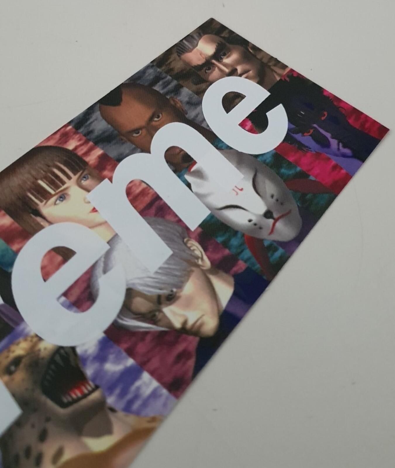 FW22 Supreme x Tekken box logo sticker