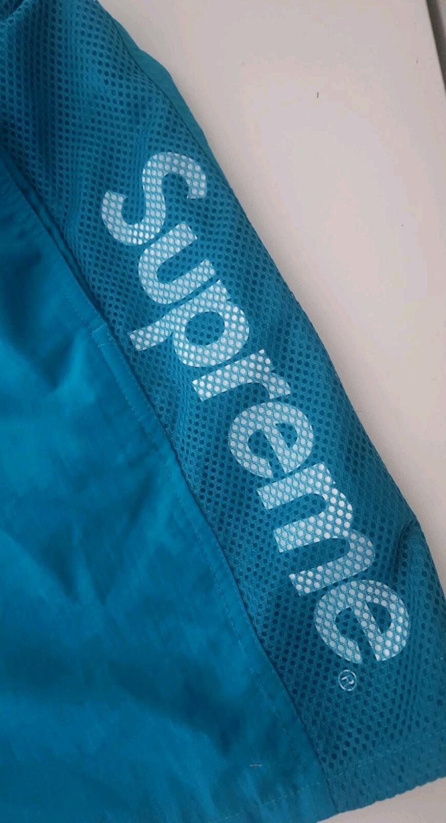 SS20 Supreme Mesh Panel Water Short Size M Bright Teal