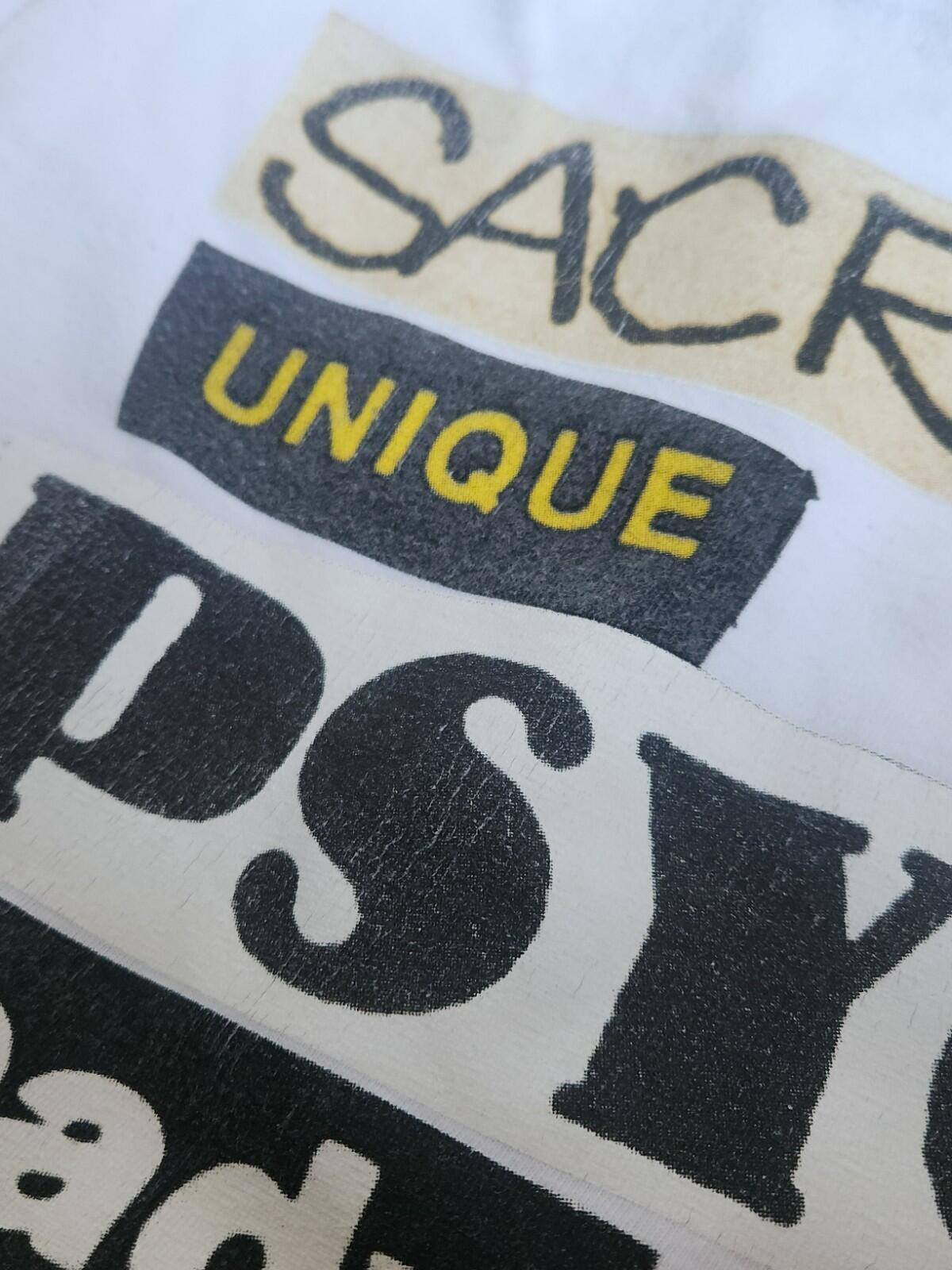 SS20 Supreme Sacred Unique L/S Tee Weiß Langarm Größe L