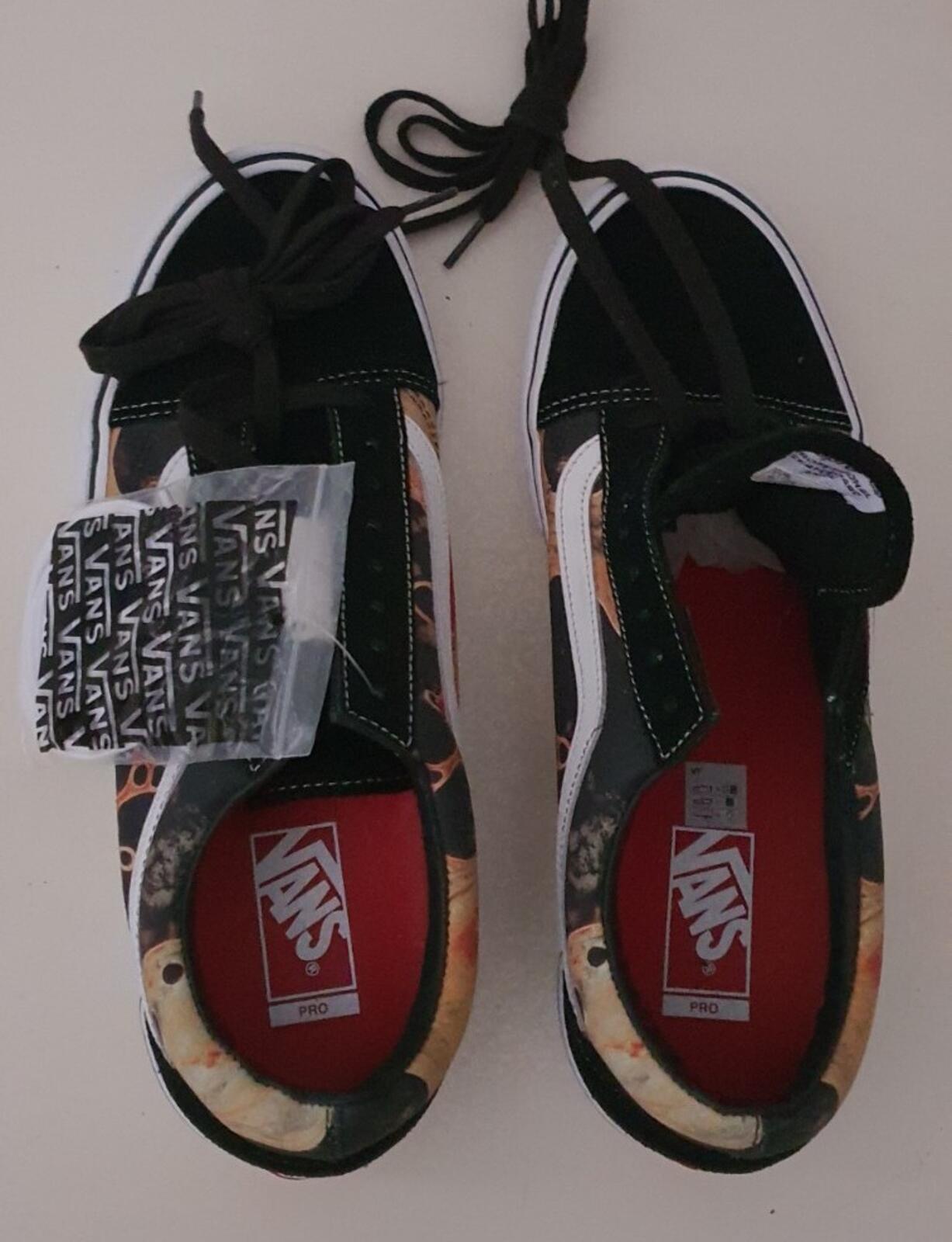 FW17 Supreme Vans Old Andres Serano Skool Blood and Semen II UK 10 US 11 EU 44.5
