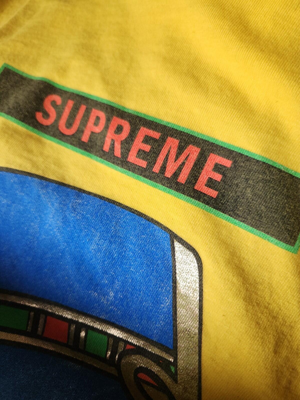 SS14 Supreme Nefertiti Tee Yellow Size M