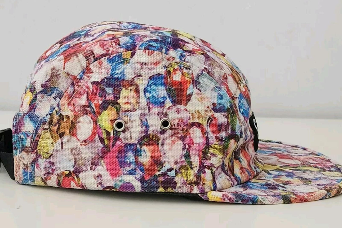 FW14 Supreme x Liberty Art Fabrics Jewels Camp Cap vintage hat box logo Rare