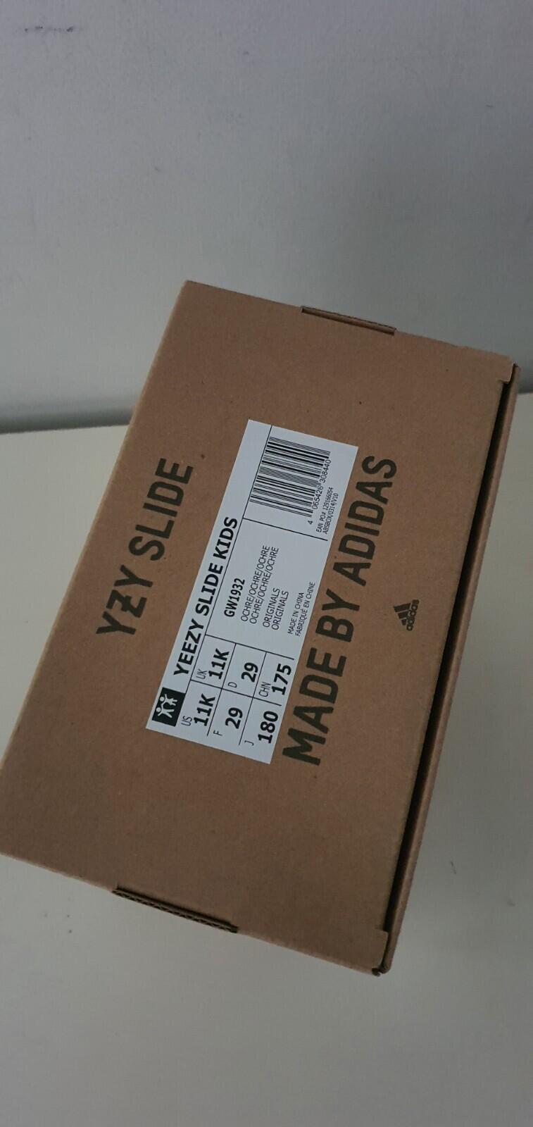KIDS ADIDAS YEEZY SLIDE US 11K UK 11K EUR 29 KIDS slides Ochre New