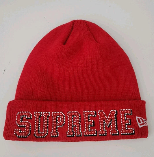Gorro rojo Supreme New Era Germs SS20