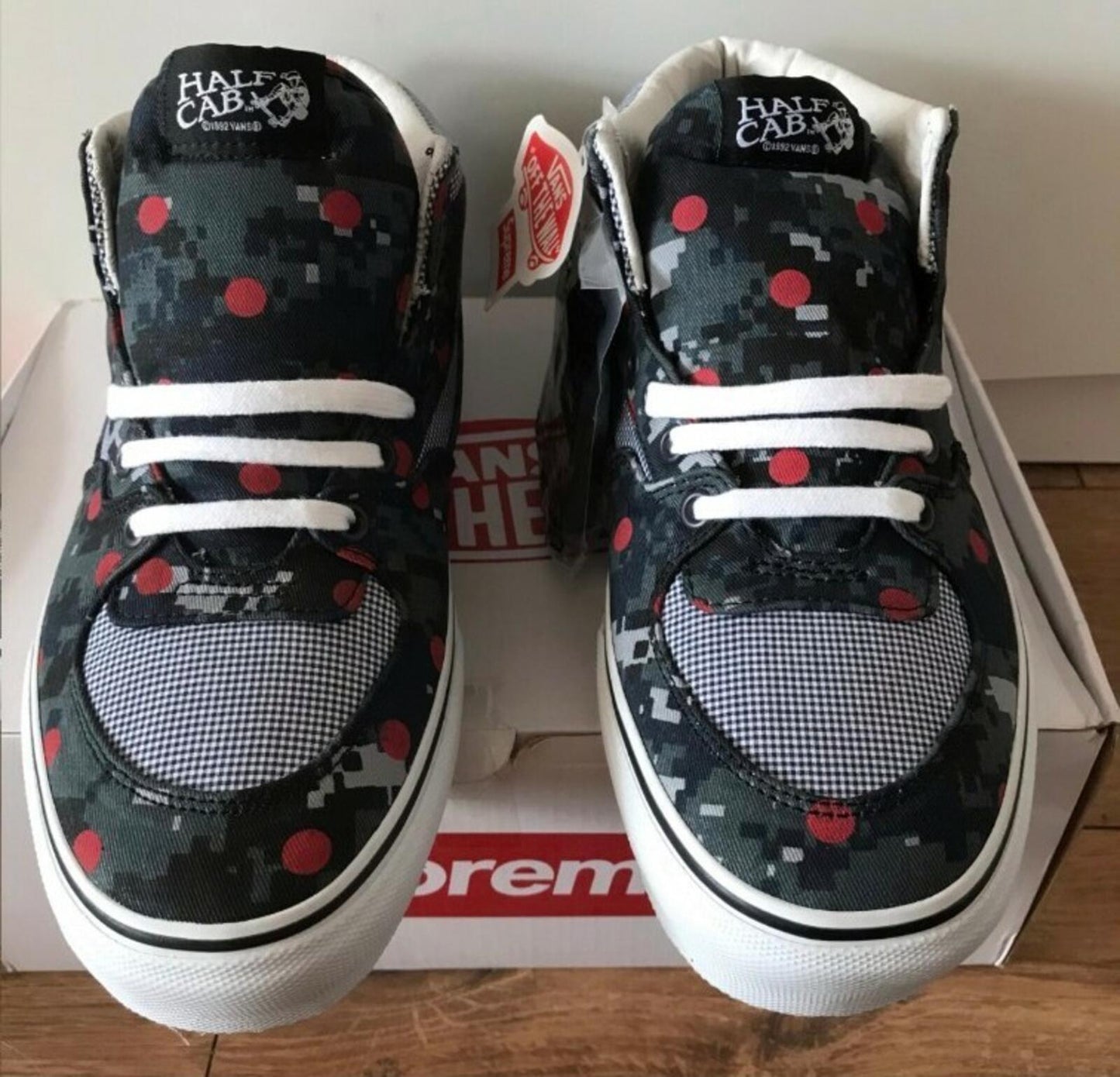 SS13 Supreme Vans x CDG Shirt Half Cab Pro Digi Camo