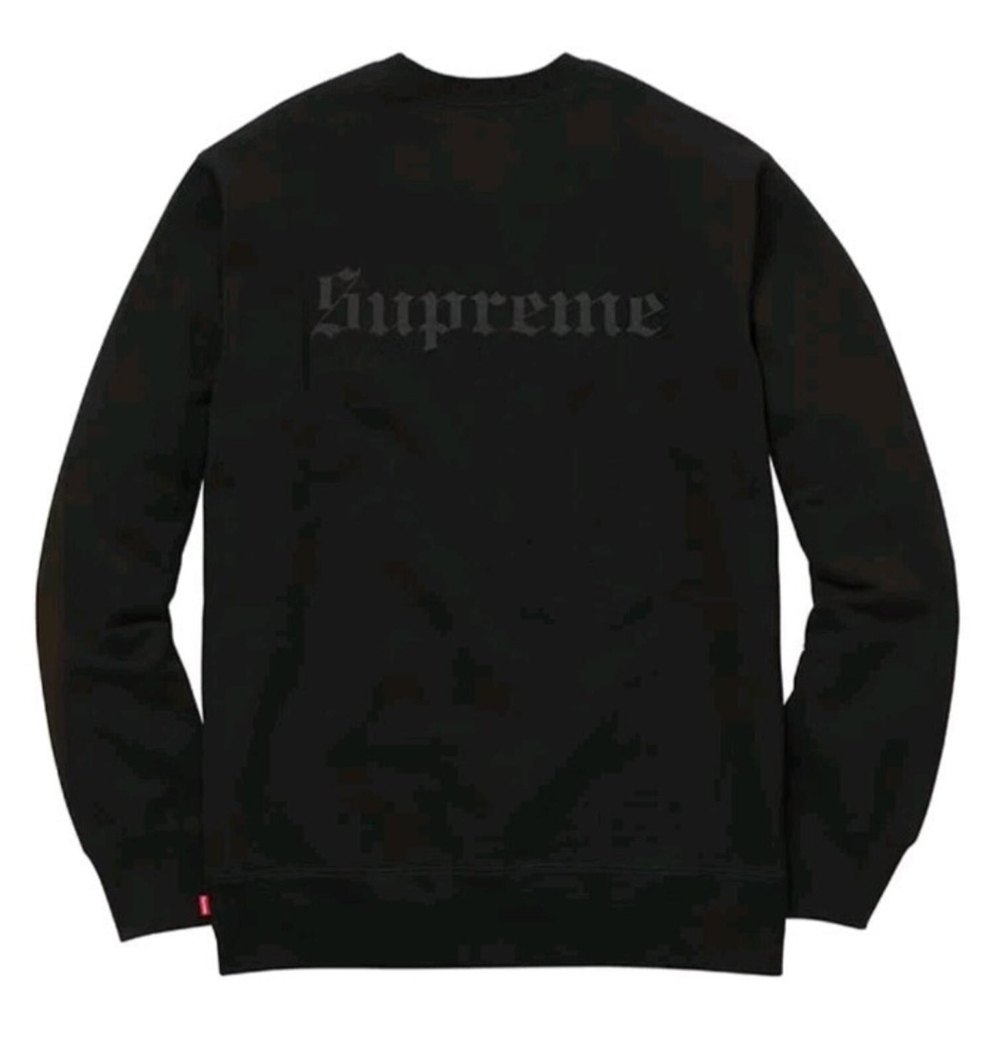 FW16 Supreme x Slayer Cutter Crewneck Black Size M