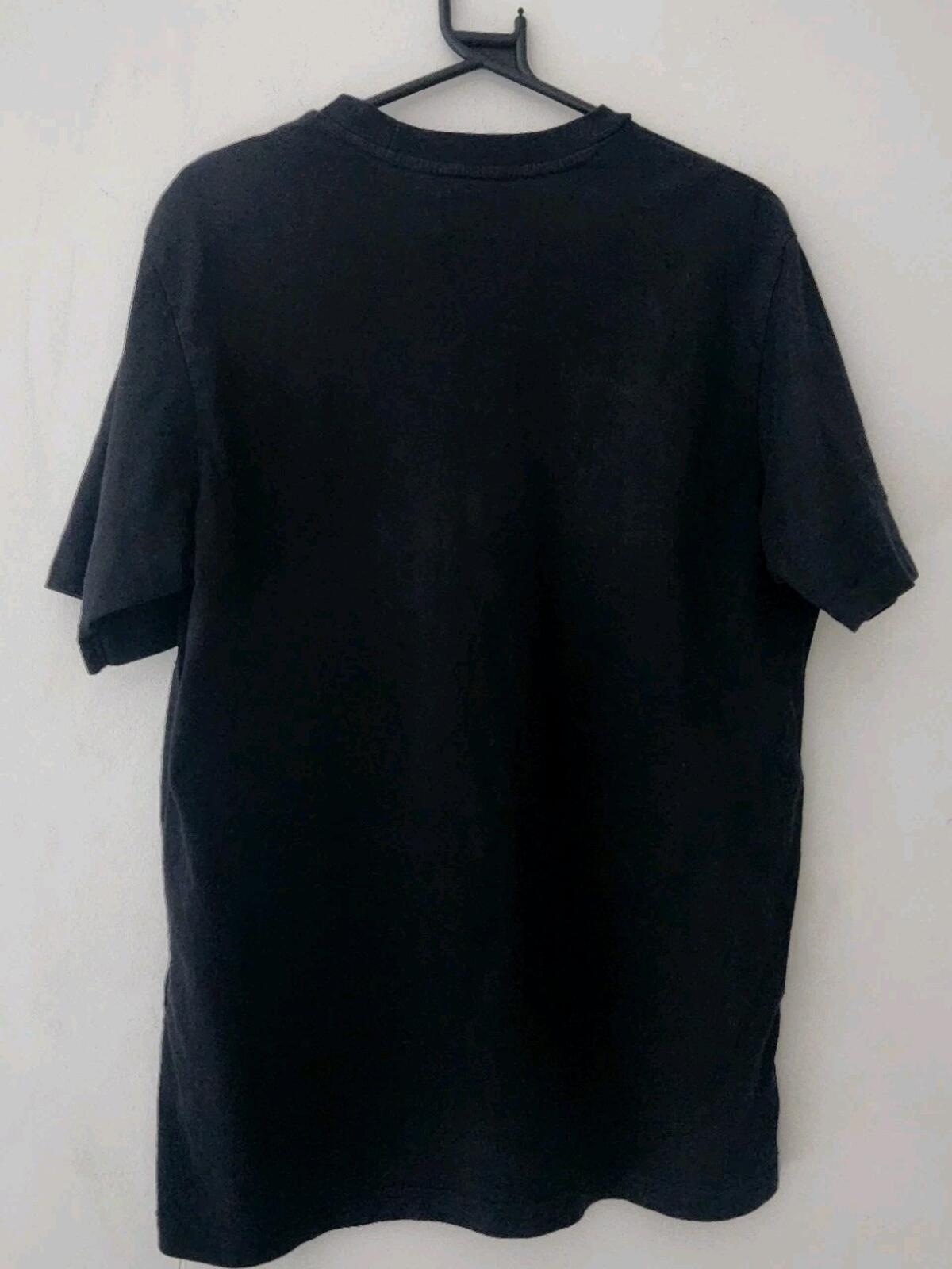 FW18 Supreme Floral Logo tee size M medium T-shirt black