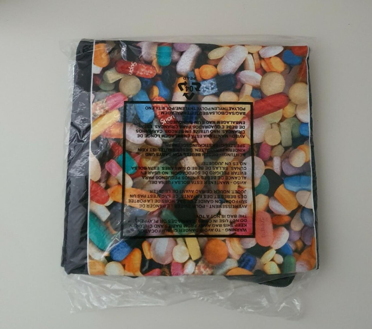 SS20 Supreme Pills Tee Black Size S