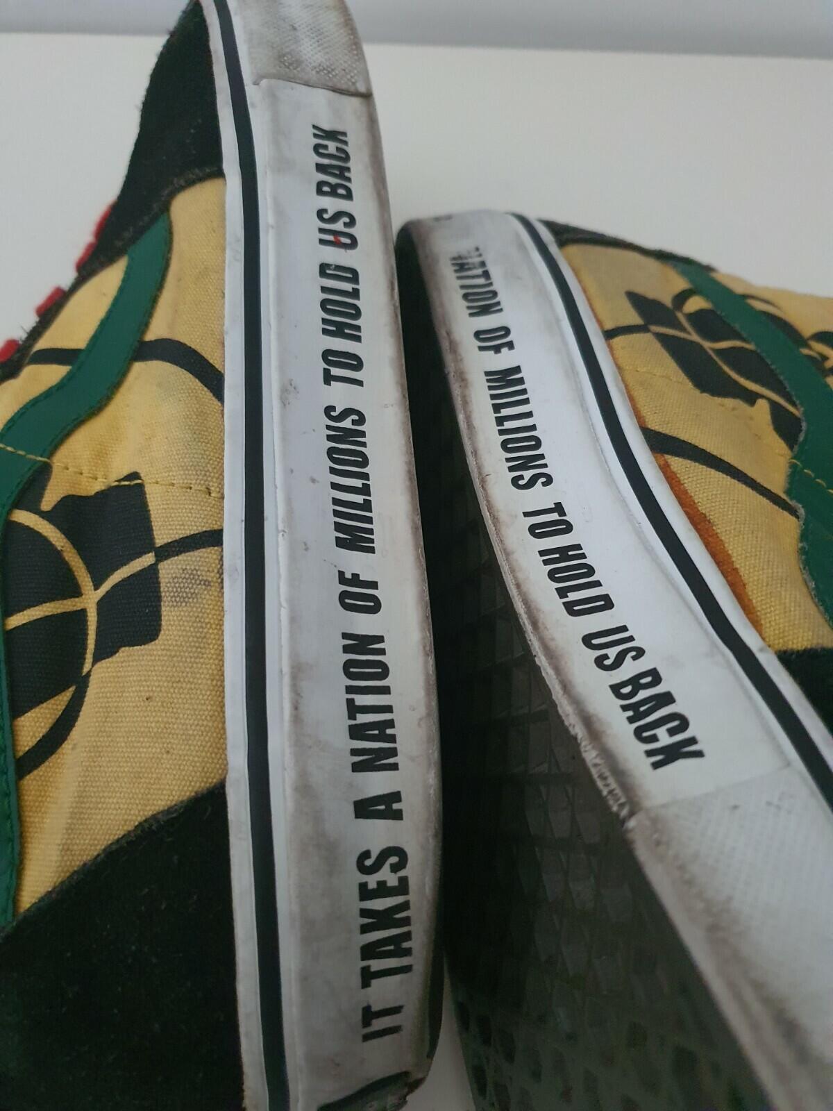 SS06 Supreme Vans Public Enemy Sk8-Hi US Mens US 9 UK 8 EUR 42 2006 vintage