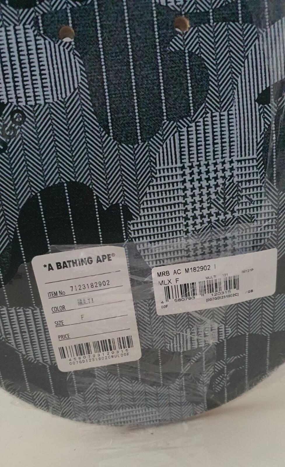 Hugo x Mr. BATHING APE Skateboard BAPE skate deck L 80cm X W 20.5cm RRP £129