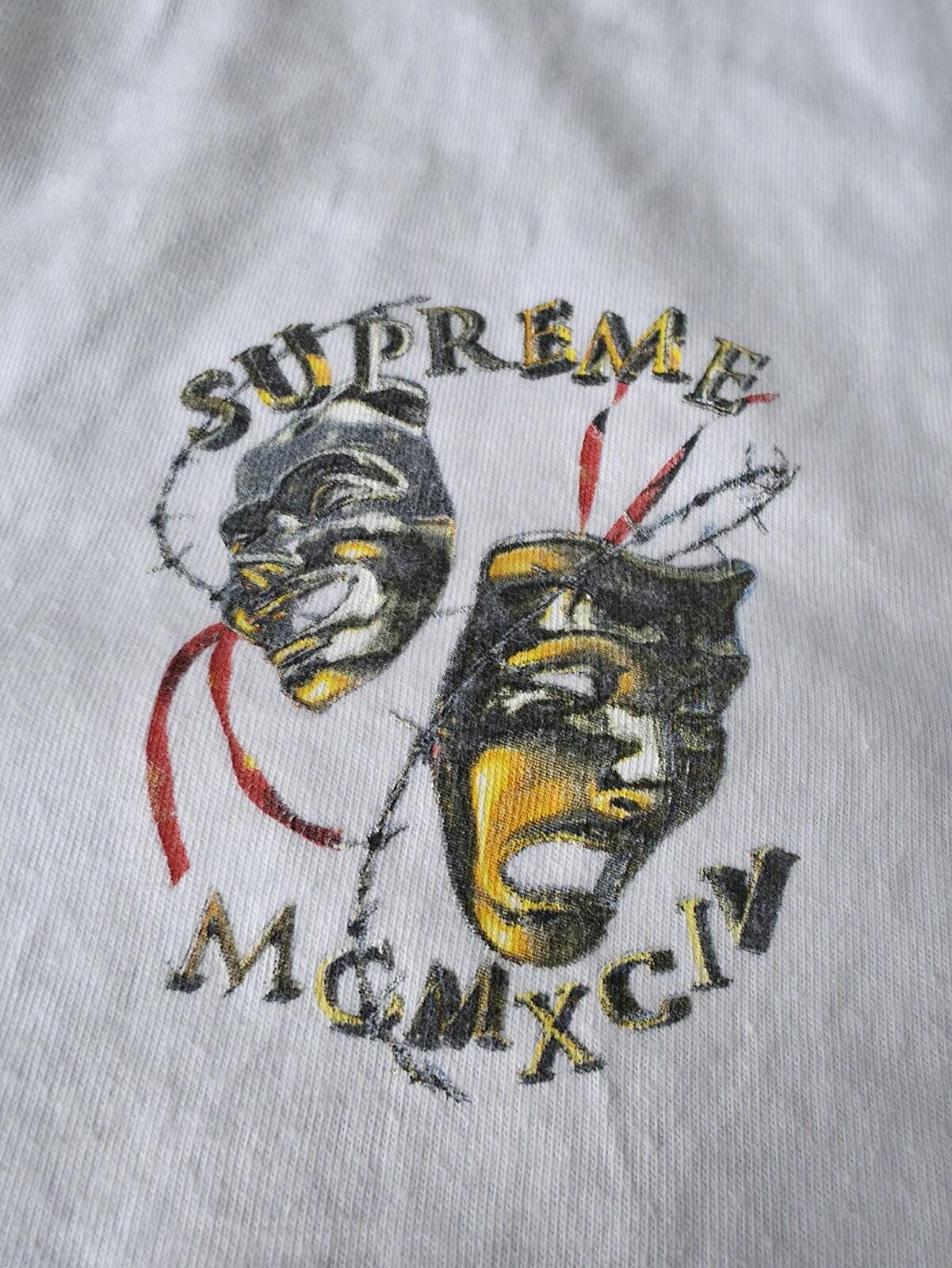 SS20 Supreme Laugh Now Camiseta Blanca Talla XL