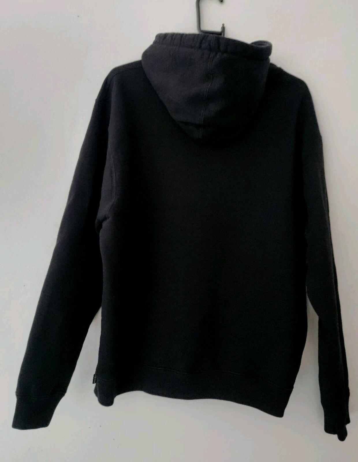FW21 Supreme Reflective Hooded Sweatshirt Black hoodie size M medium