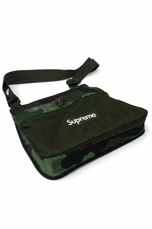 FW21 Supreme Side Bag Woodland Camo
