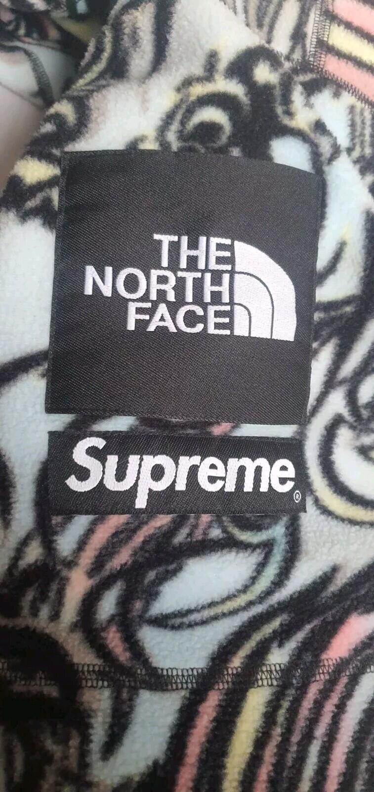 FW22 Supreme The North Face Steep Tech Fleece Pullover hoodie Dragon Medium TNF