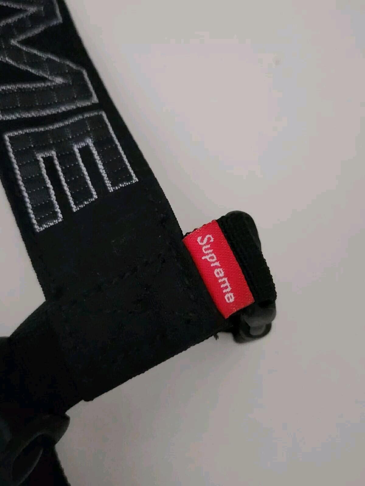 FW21 Supreme Sling Bag Umhänge-Gürteltasche Cordura-Gewebe Nylon wasserabweisend schwarz