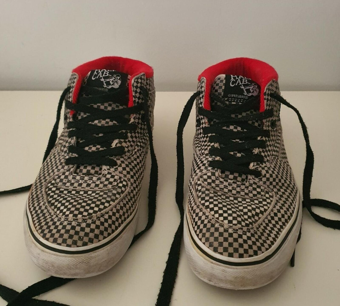 FW09 Supreme Vans Micro Check Half Cab US 8.5 UK 7.5 EUR 41