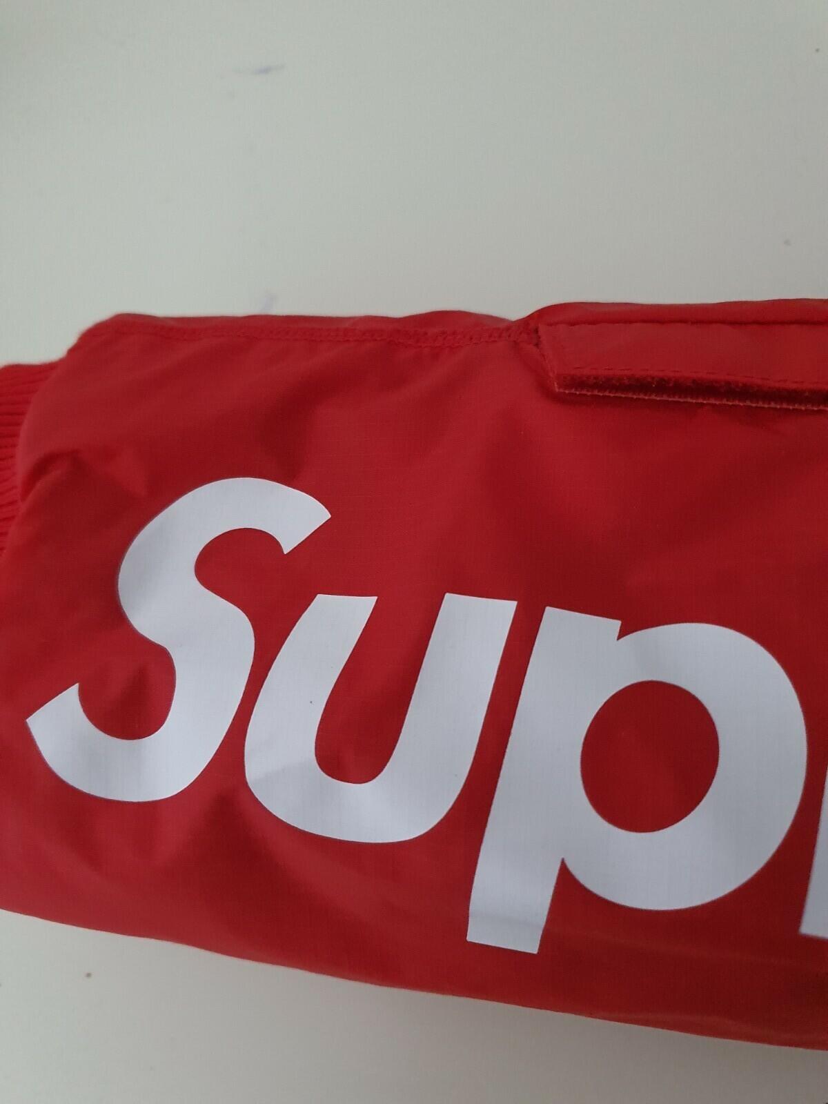 FW18 Supreme Handwarmer Hand Warmer red Cordura fabric Polartec Accessory