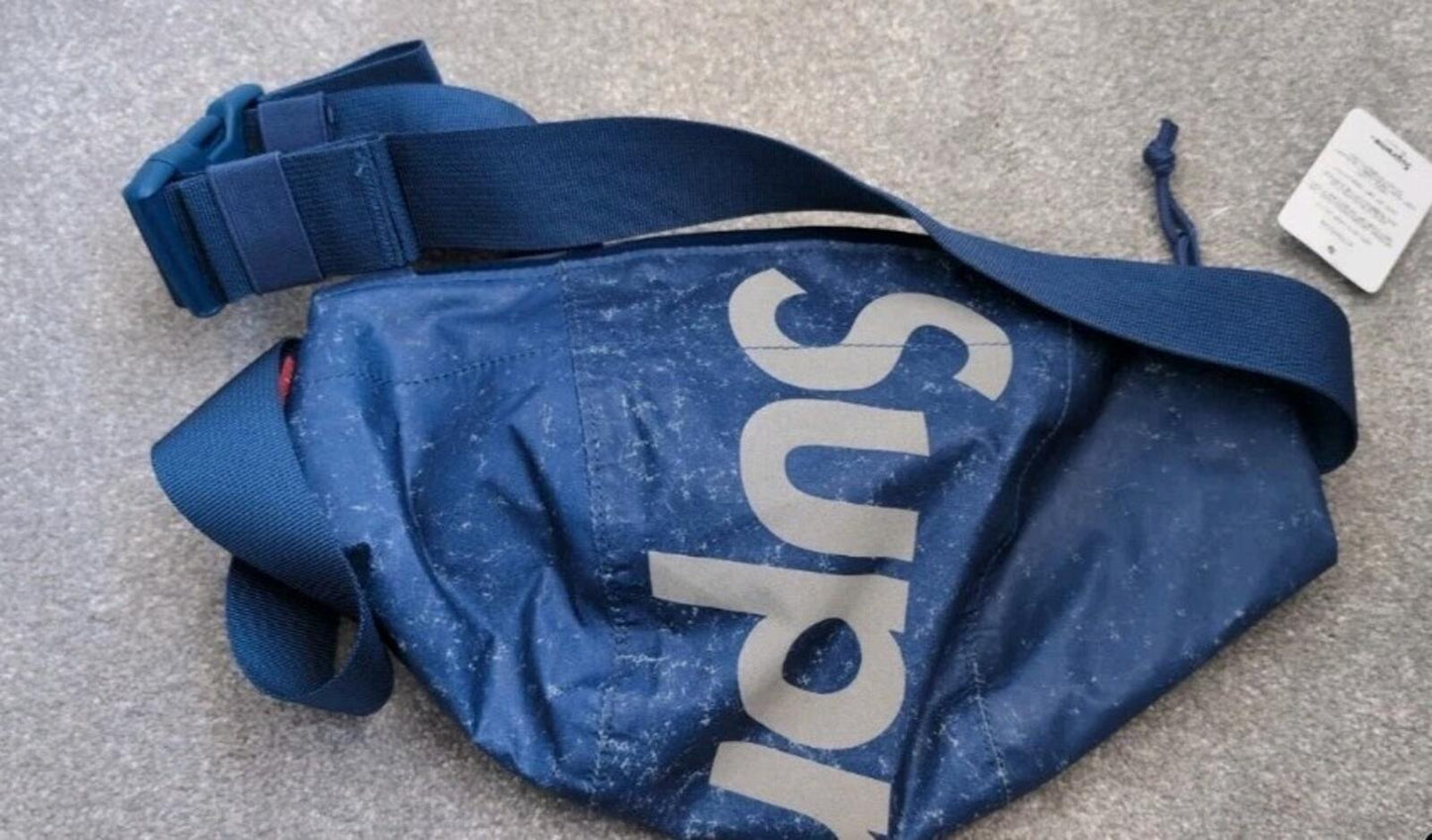 HW20 Supreme reflektierende gesprenkelte Gürteltasche wasserdichte Bauchtasche Schultertasche Royal
