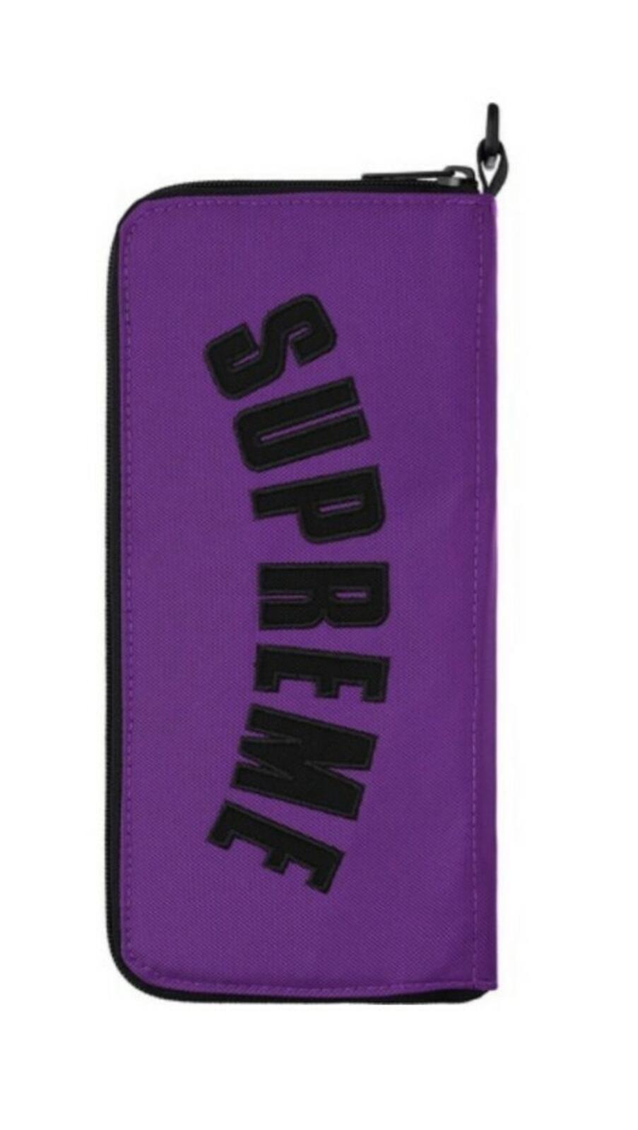 SS19 Supreme x THE NORTH FACE Arc Logo Organizer purple bag TNF New And Unopened